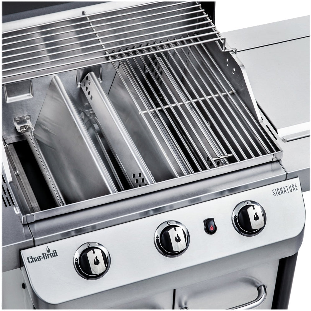 Char-Broil - Signature Gas Grill - Silver/black