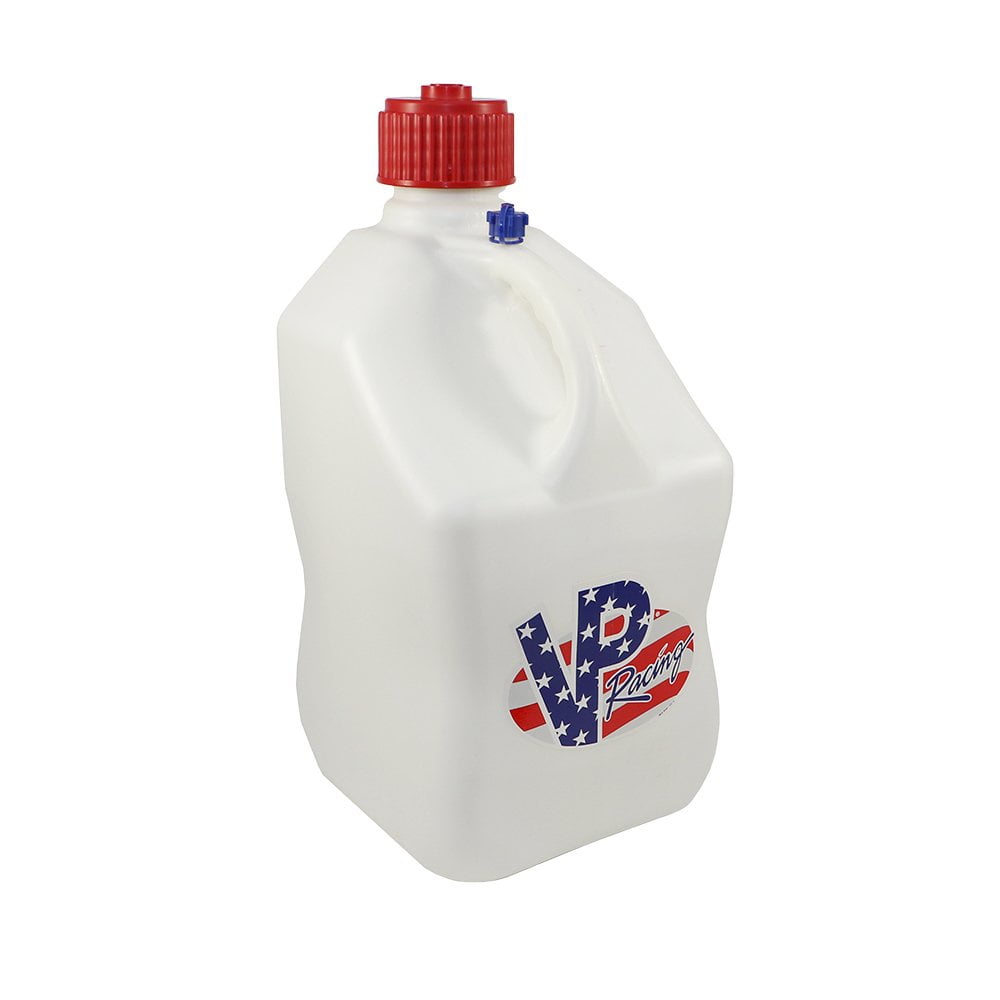 VP Racing Fuels 5.5 Gal Utility Jugs (4 Pack) w/ 14 Inch Hose, Patriotic