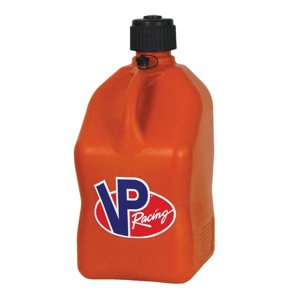 VP Racing Fuels 5.5 Gallon Utility Jugs with Deluxe Hoses, Orange (4 Pack)