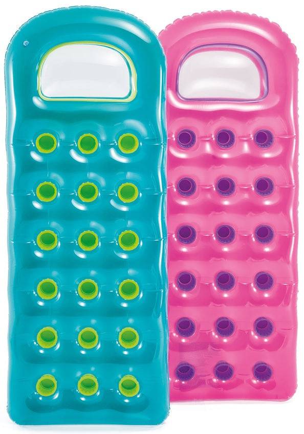 Intex 18-Pocket Suntanner Inflatable Pool Mats