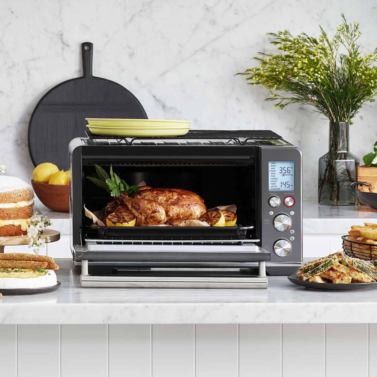 Breville ® Smart Oven ® Black Truffle Air Fryer.