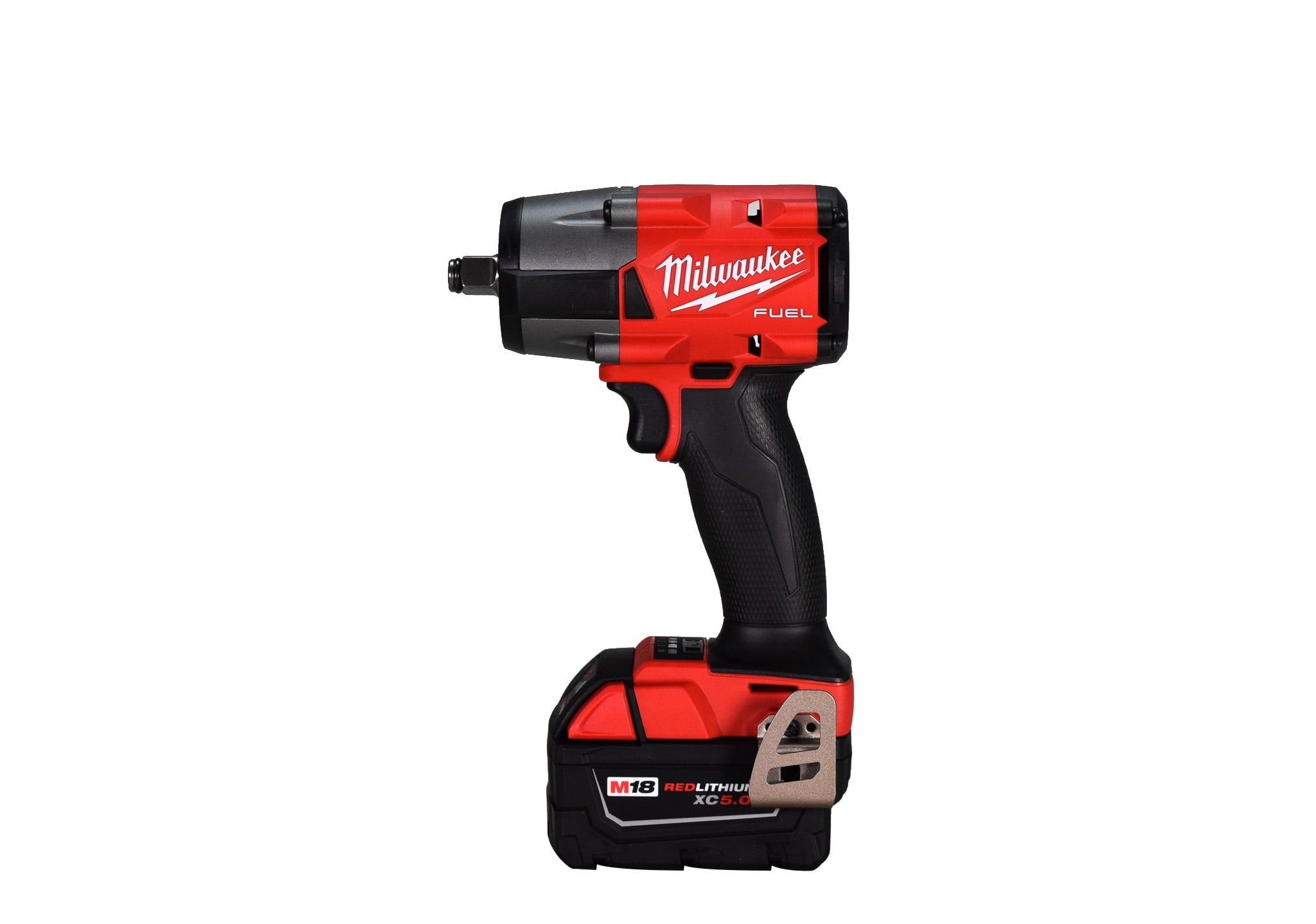 Milwaukee 2962-22R M18 Fuel 18 V 5 amps 1/2 in. Cordless Brushless Mid-Torque Impact Wrench Kit