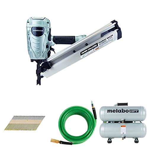 Metabo HPT NR90ADS1 Pneumatic Collated