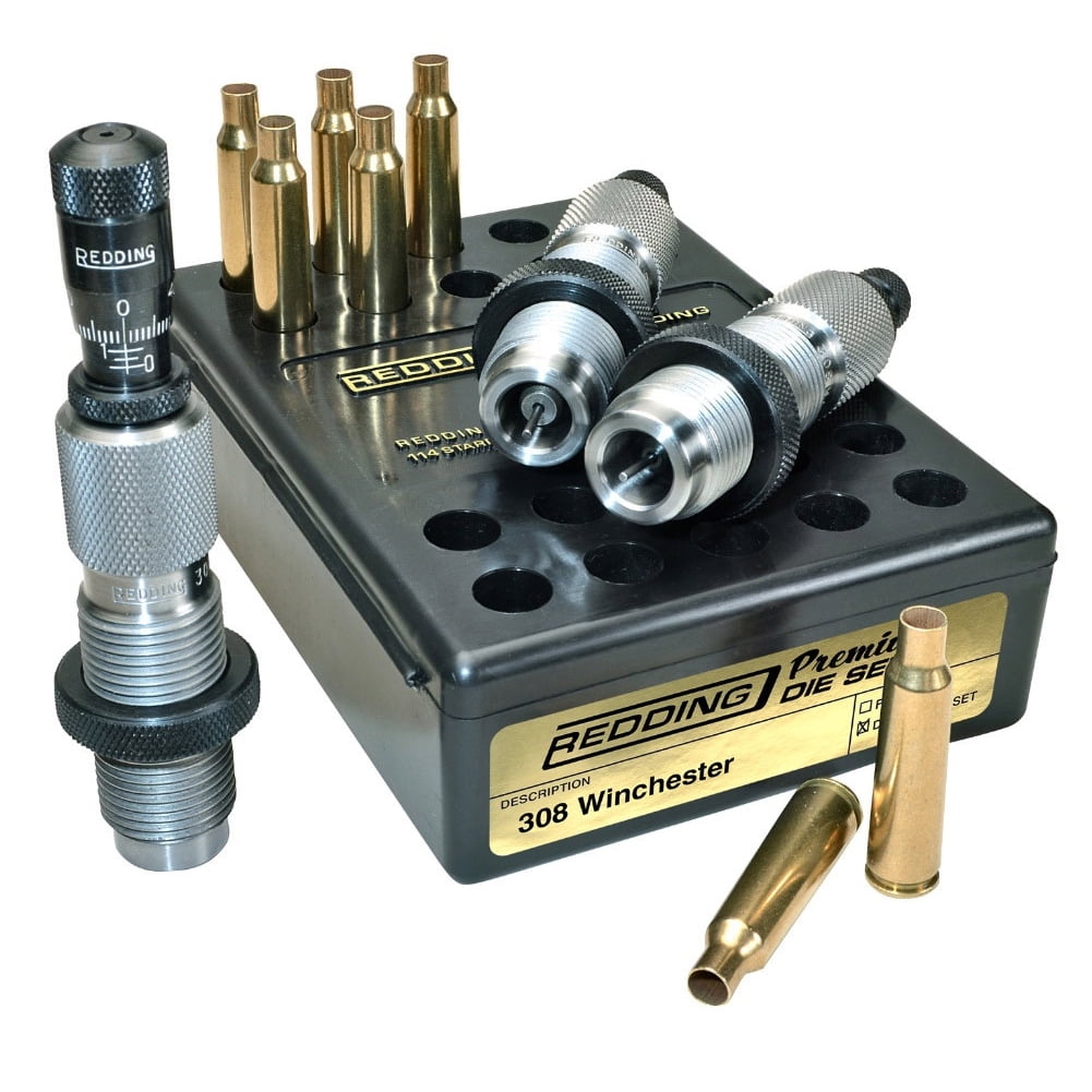 REDDING 6mm Creedmoor Premium Series Deluxe Die Set (68443)
