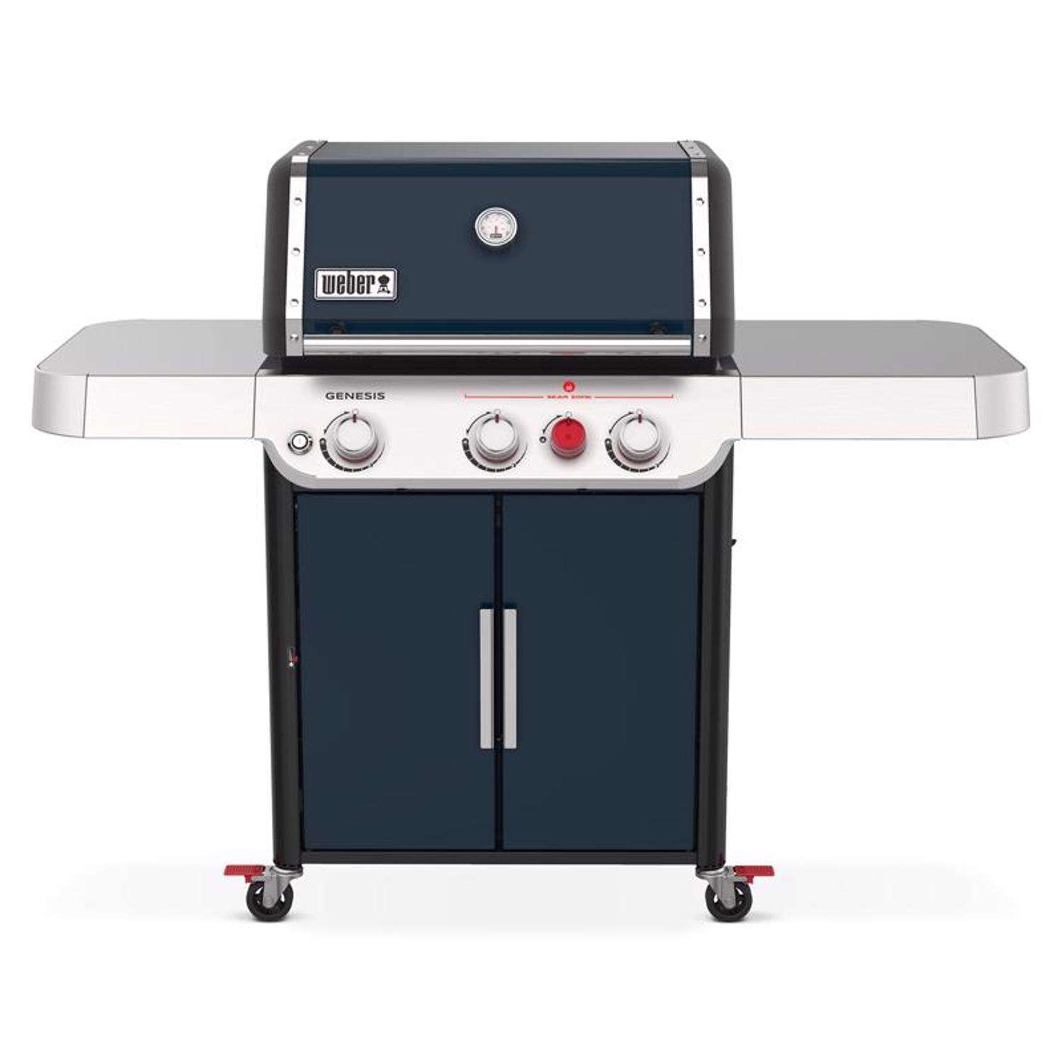 Weber Genesis SA-E-325s 3 Burner Liquid Propane Grill Indigo