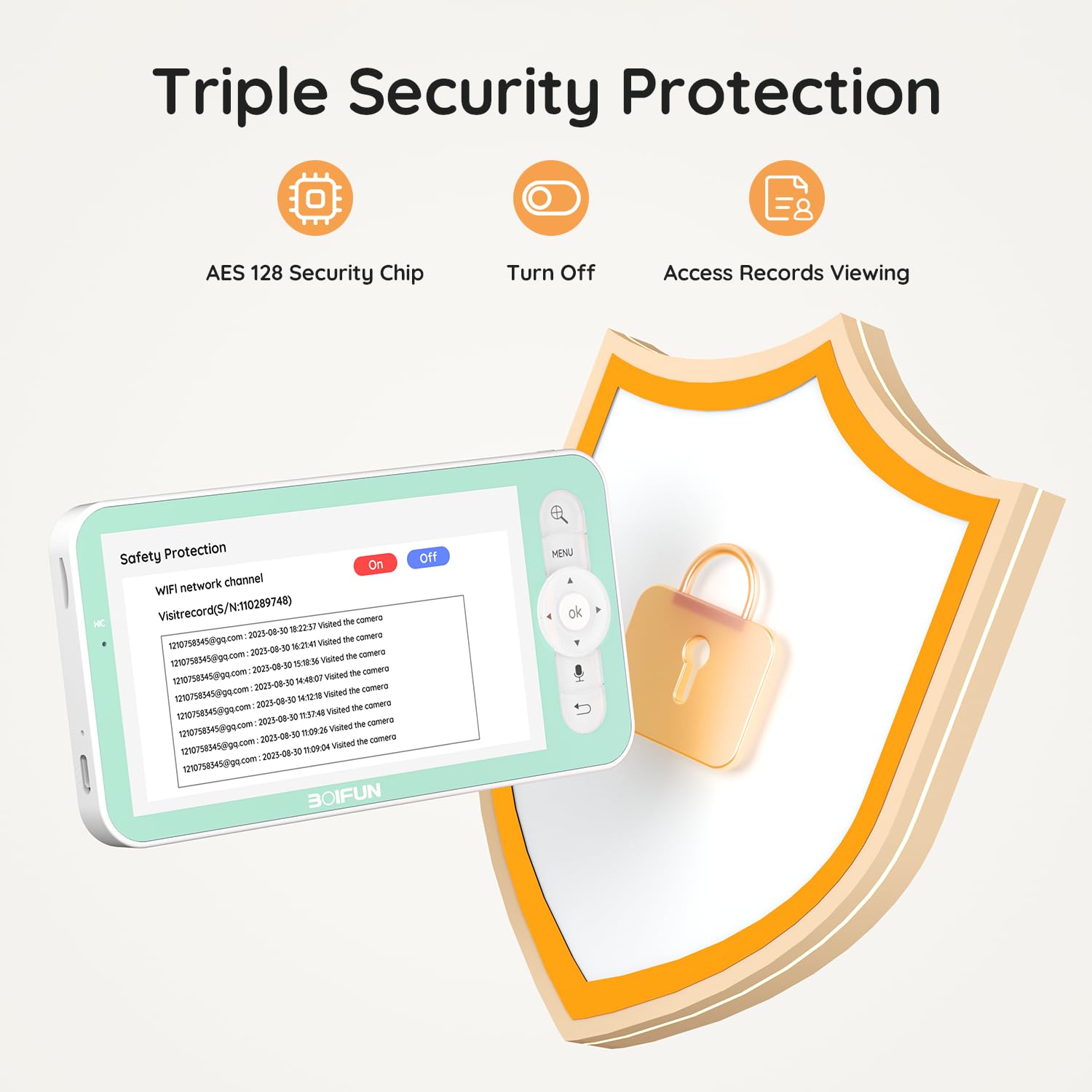 BOIFUN Detection Tracking Pan Tilt Zoom lullabies