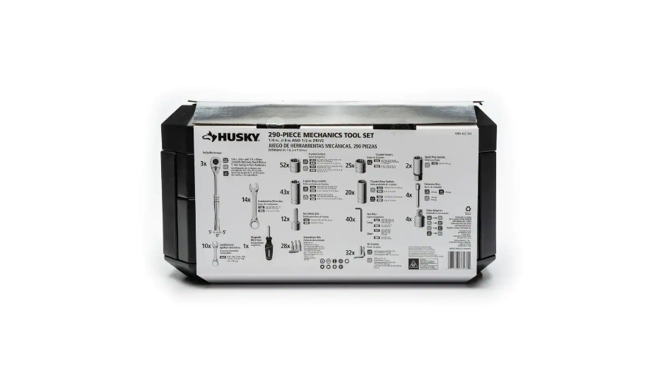 Husky H290MTS Mechanics Tool Set (290-Piece)