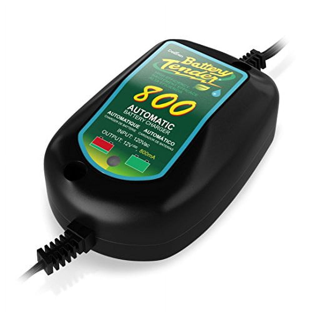 Battery Tender 800 is a SuperSmart Battery Charger that will Constantly Monitor, Charge, and Maintain your Battery. It's Encapsulated and Protected from Moisture by an Electrical Insulation