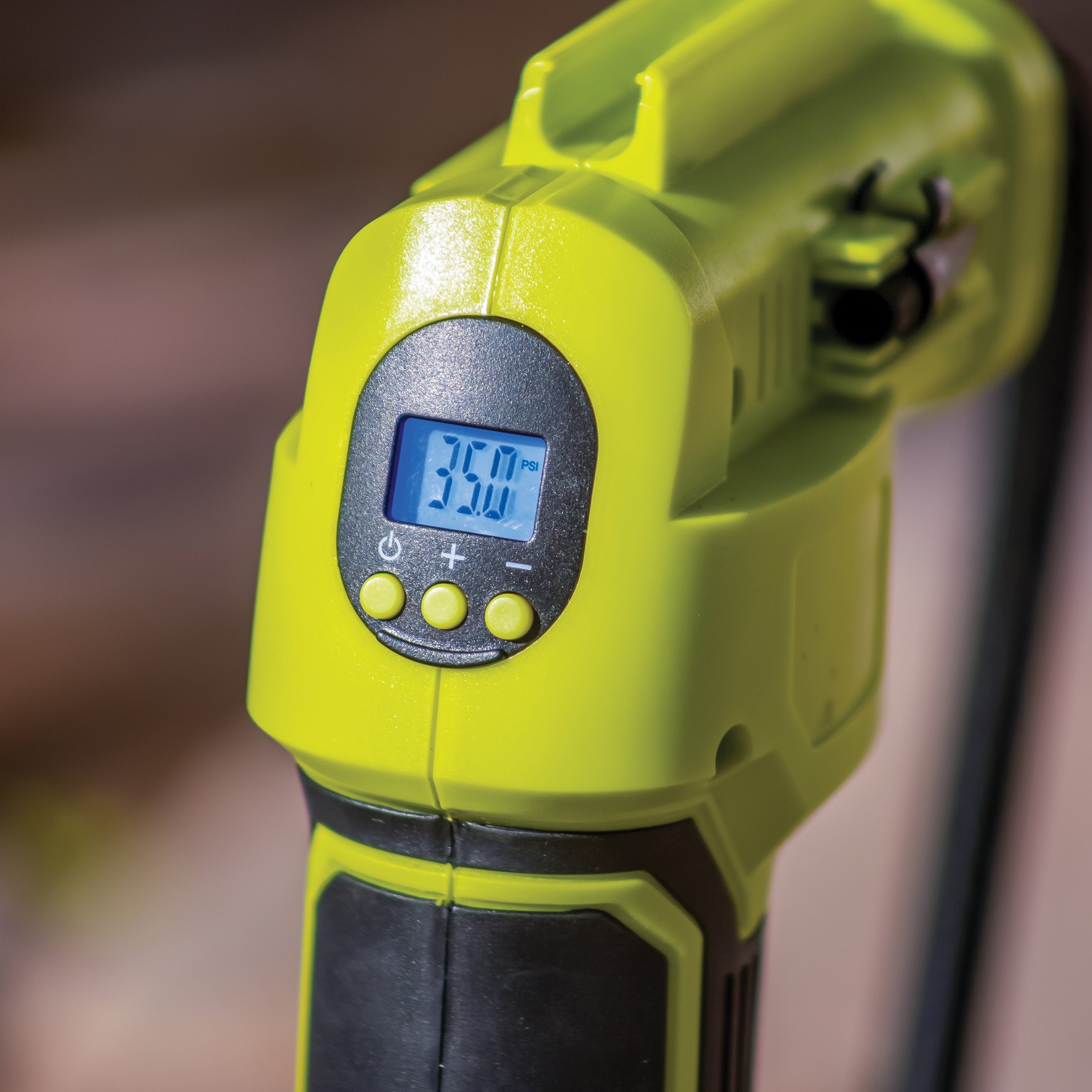 Auto Joe 24V Cordless Portable Air Compressor W/ Nozzle Adapters, 2.0-Ah Battery & Charger