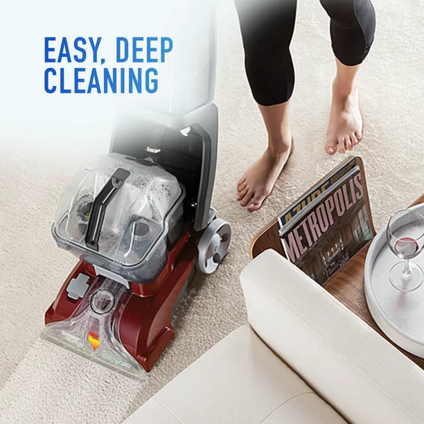 Hoover PowerScrub Carpet Cleaner With SpinScrub Technology， FH50135