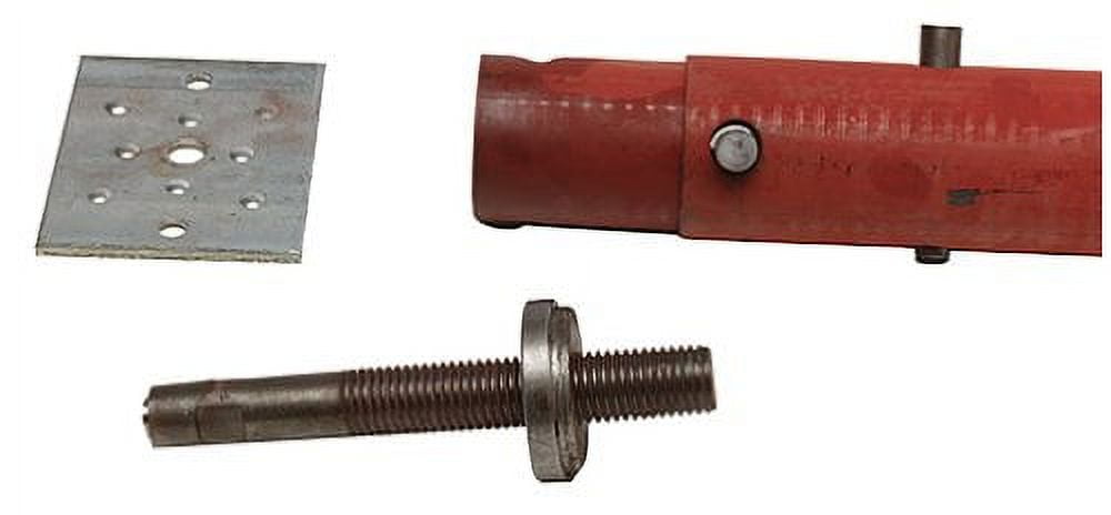 Tiger Brand Jack Post J-PRO-100 4 ft. 8 in. - 8 ft. 4 in. 11 Gauge Adjustable Jack Post