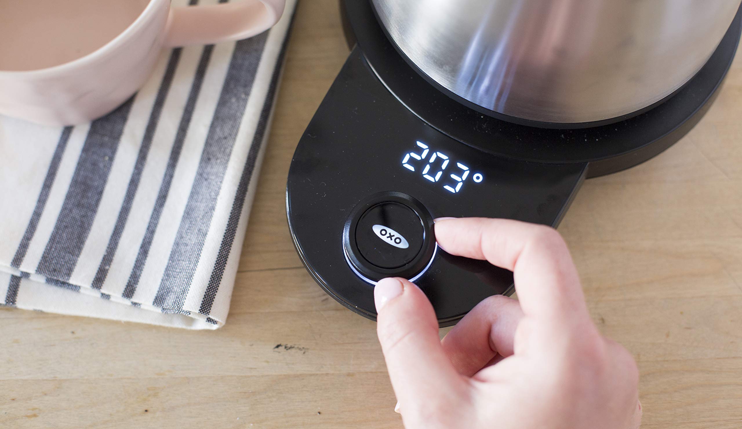 OXO Adjustable Temperature Electric Pour Over