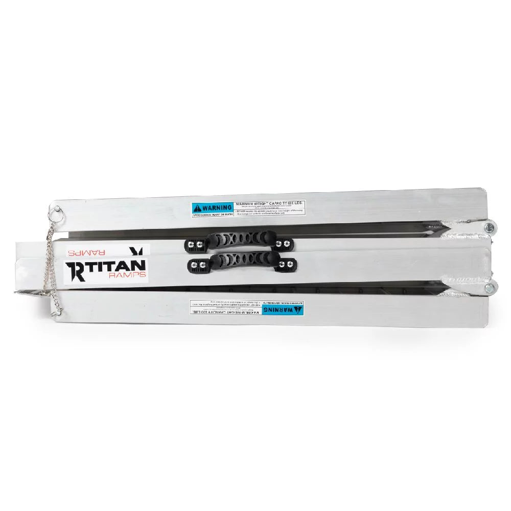 Titan Ramps 10' Multi-Fold Aluminum Wheelchair Ramp - 600 lb. Capacity