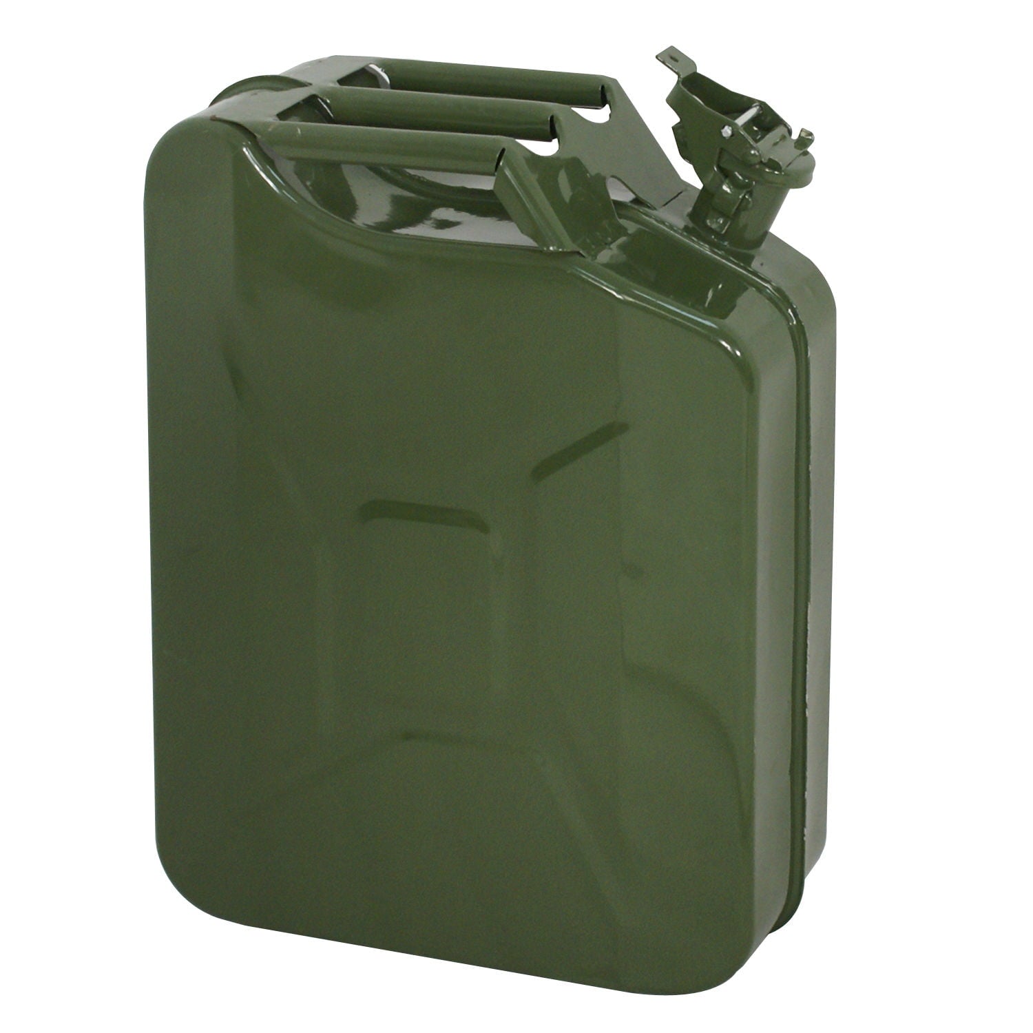 ZENY Jerry Can 5 Gallon Fuel Steel Tank NATO Style Extension Spout Gasoline Storage, 5 Pieces