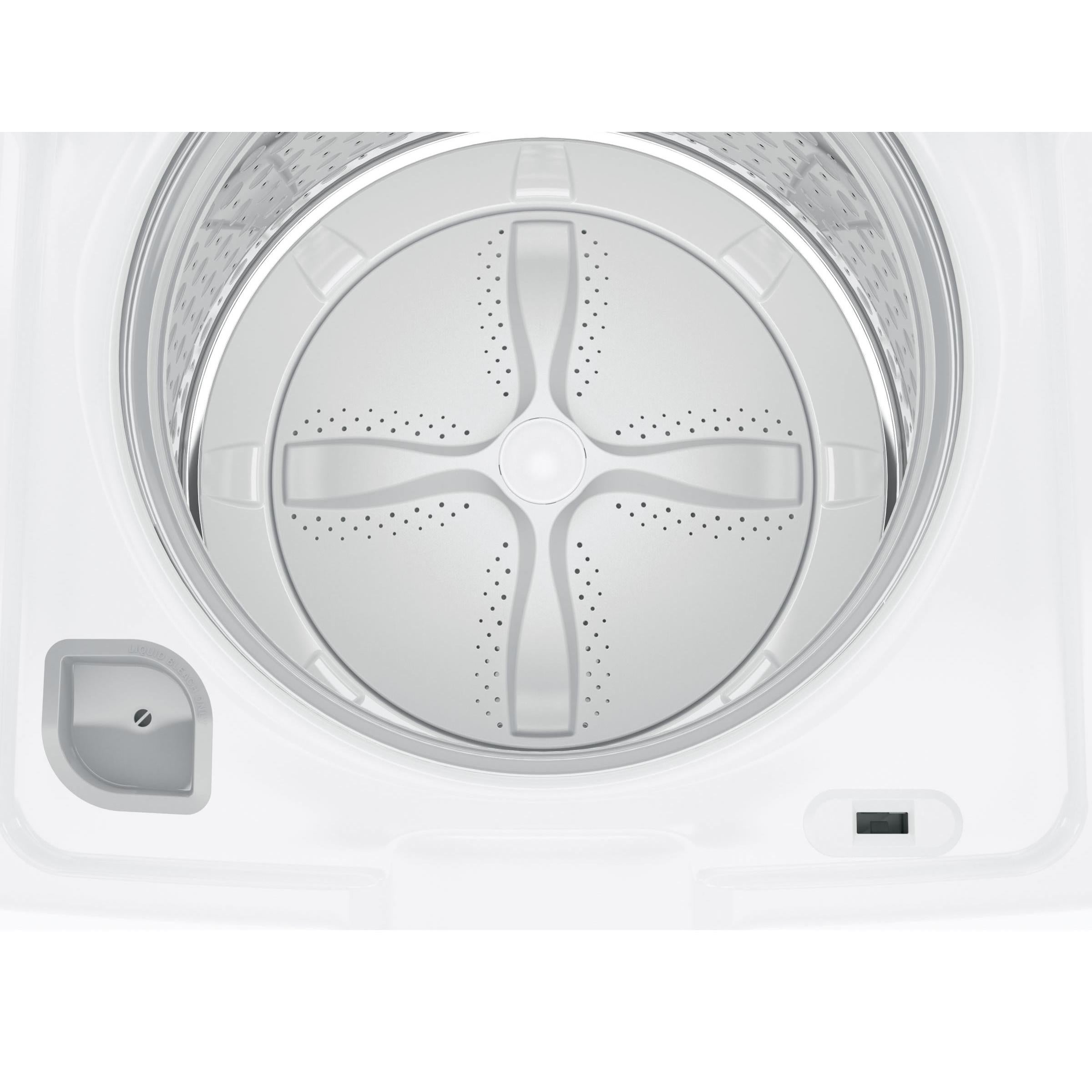 GE 4.6 cu.ft. Top Loading Washer with Stainless Steel Tub GTW500ASNWS