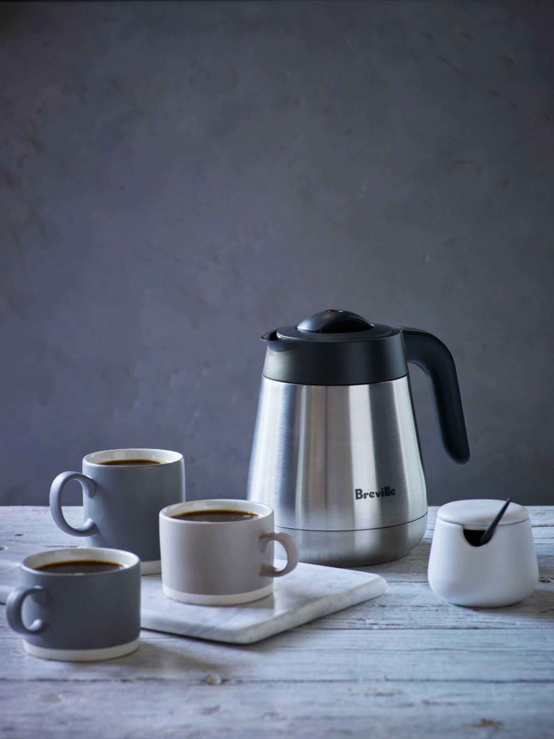 Breville - the Precision Brewer Thermal 12-Cup Coffee Maker - Brushed Stainless Steel