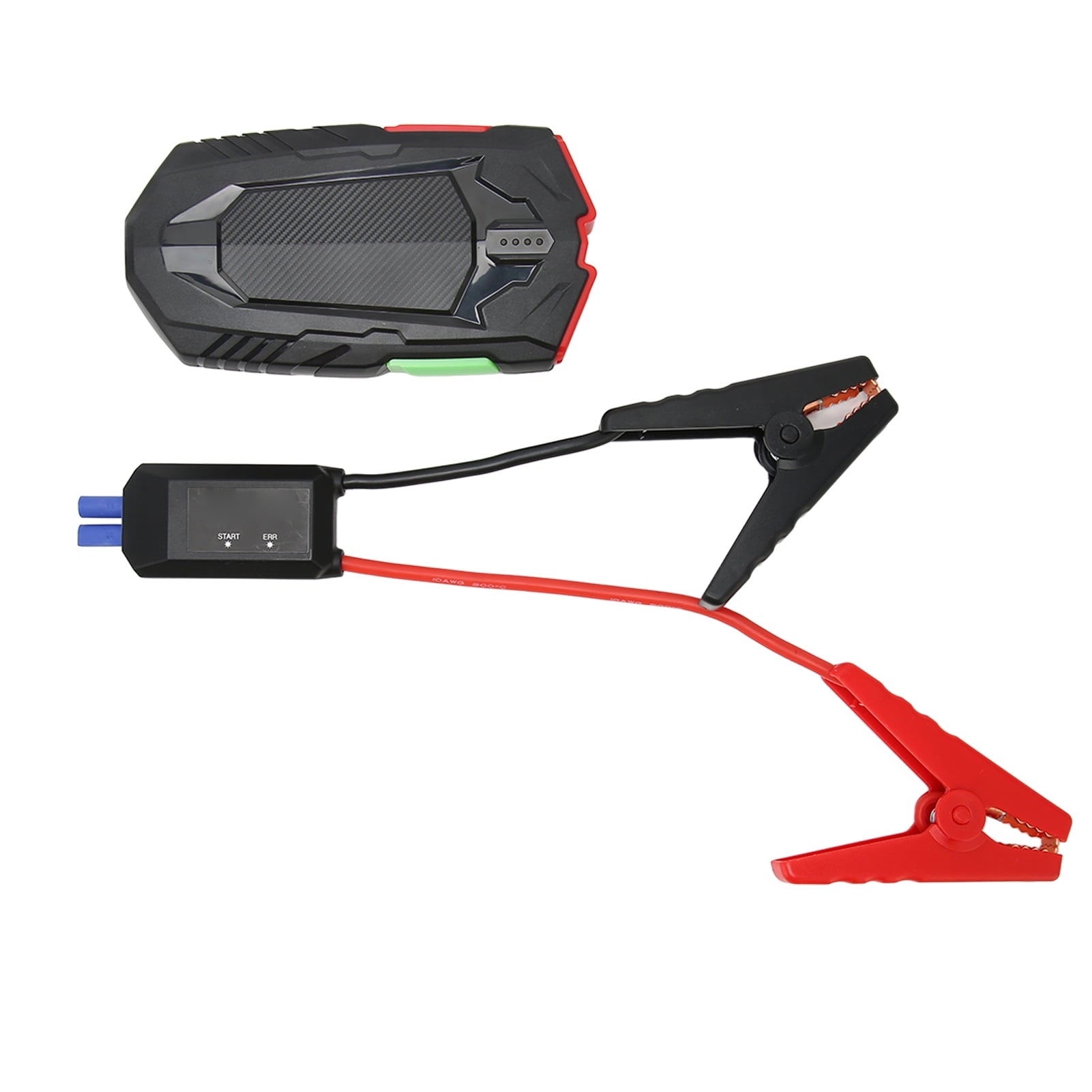 Jump Starter Box with Clip Portable Automotive Battery Booster for 5.0L Gasoline 2.5L Diesel Engine