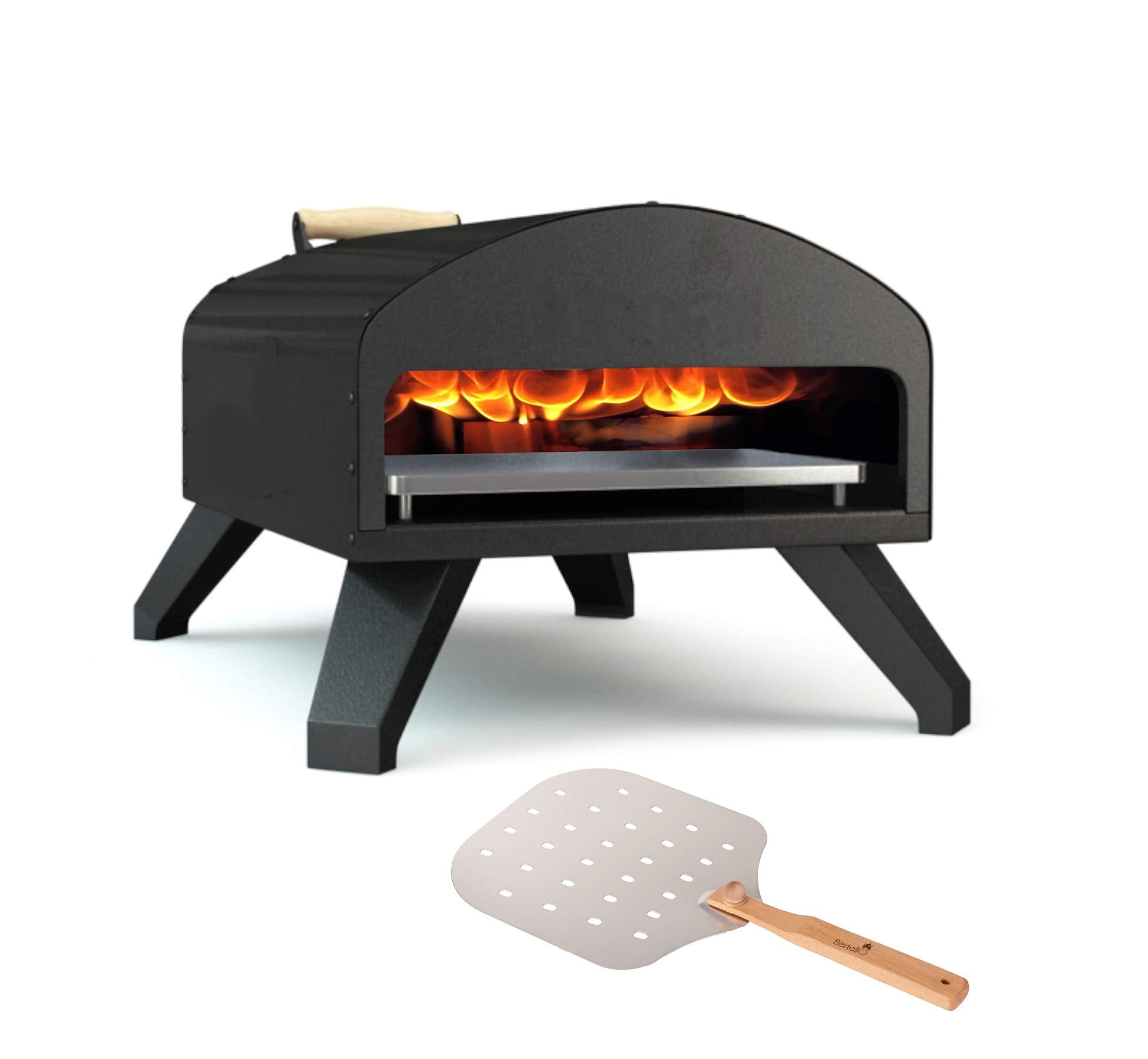 Bertello Outdoor Pizza Black Combo
