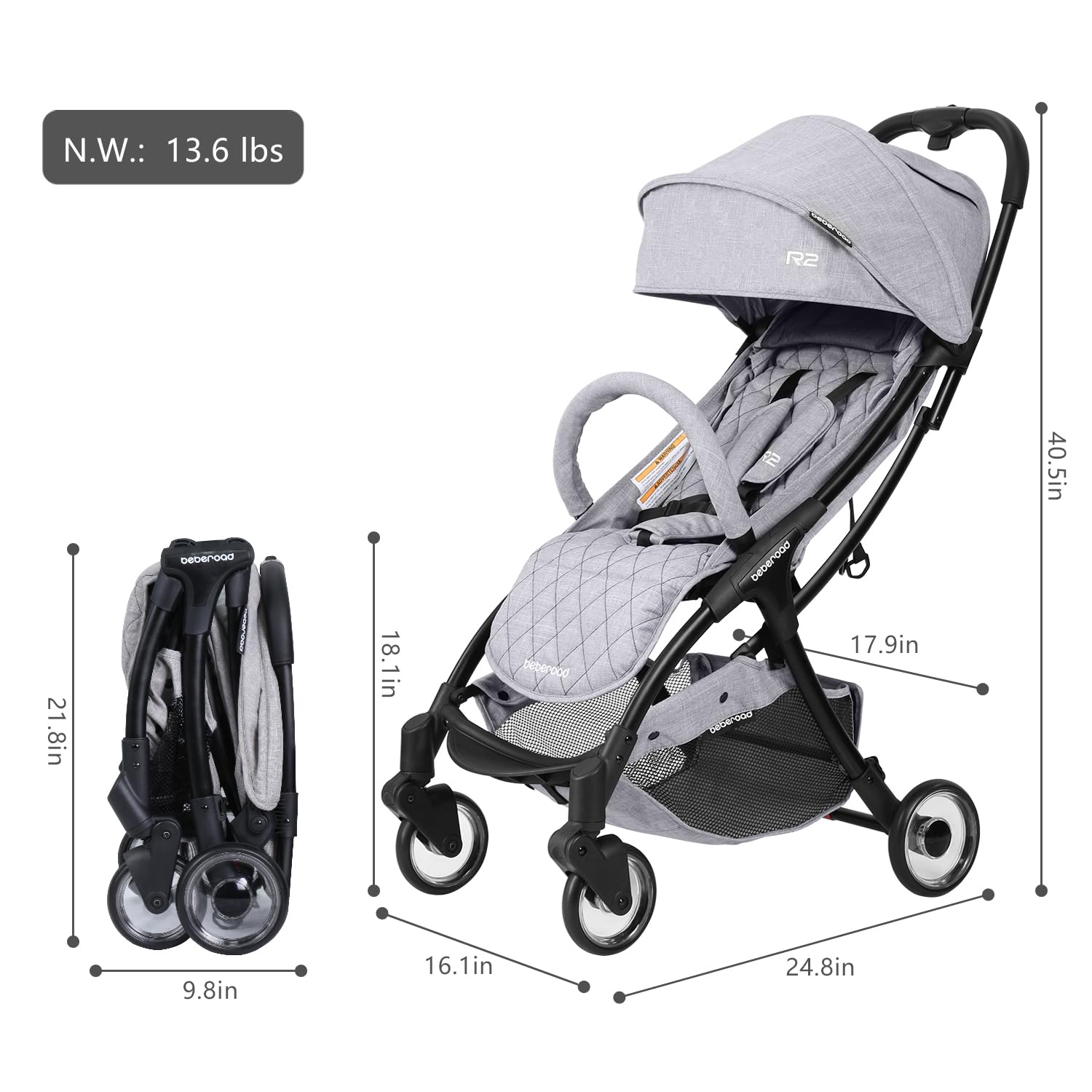 Beberoad Love Lightweight Adjustable Waterproof