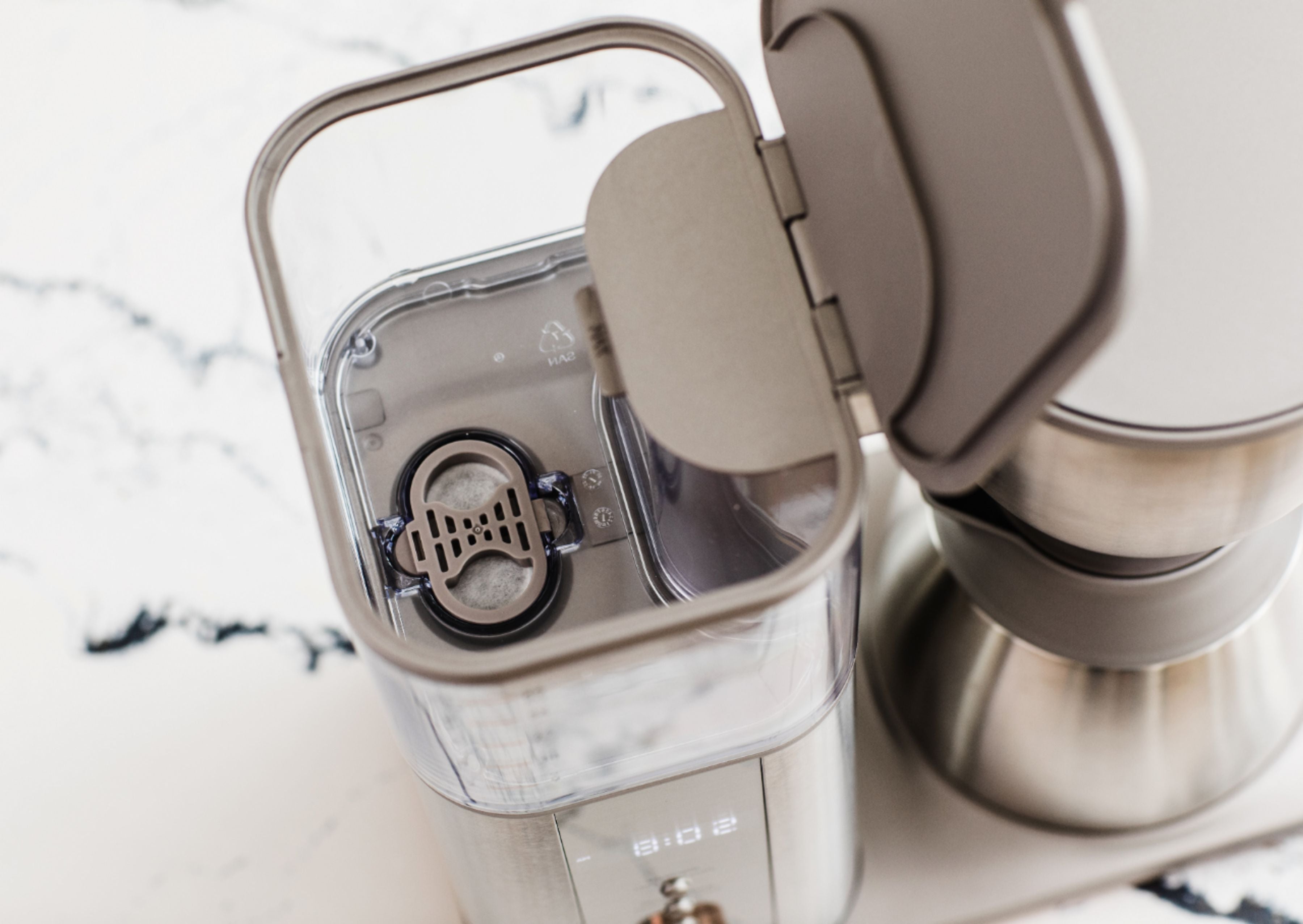 Café - Smart Drip 10-Cup Coffee Maker with WiFi - Brushed Stainless