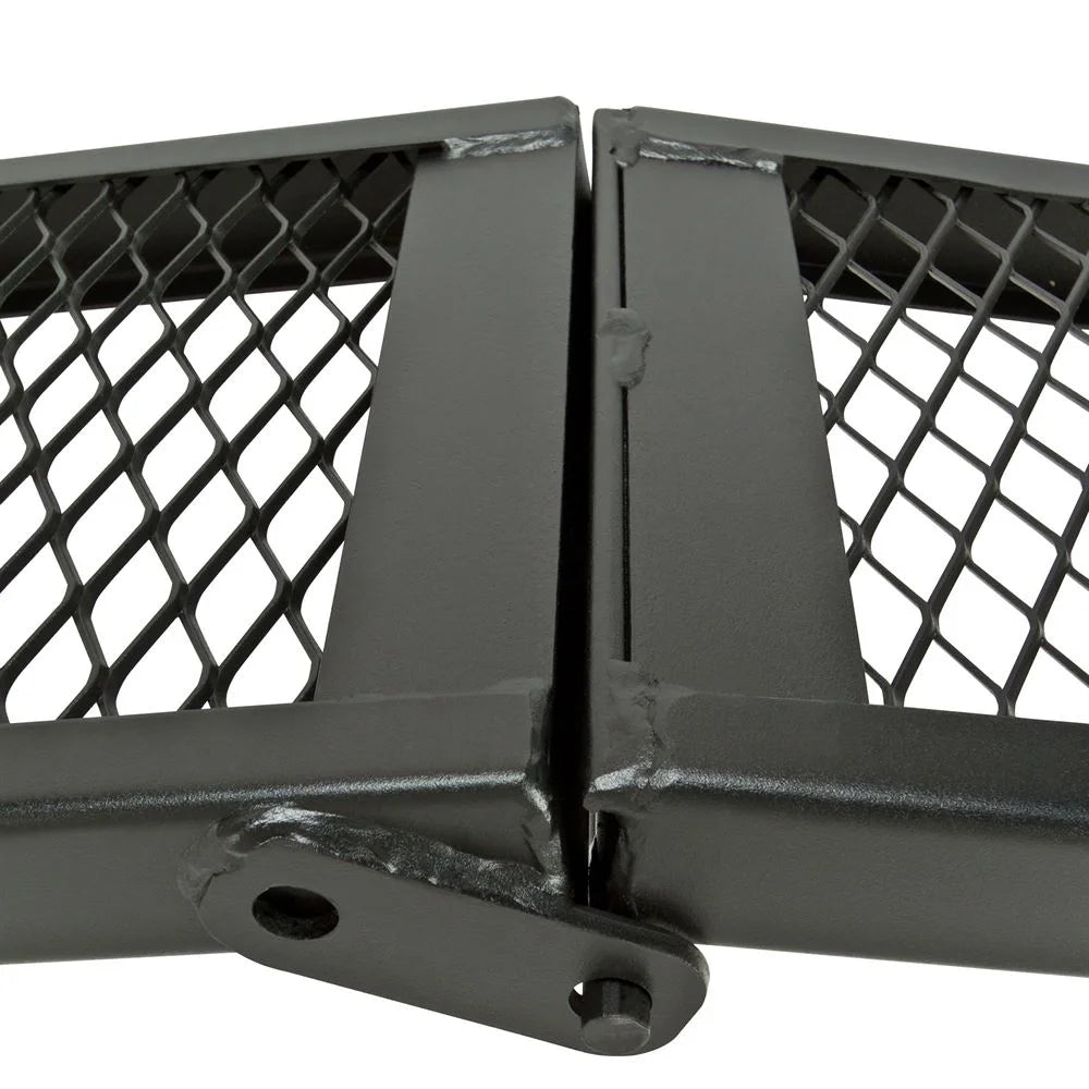 90in Black Steel Dual Runner Folding ATV Ramps