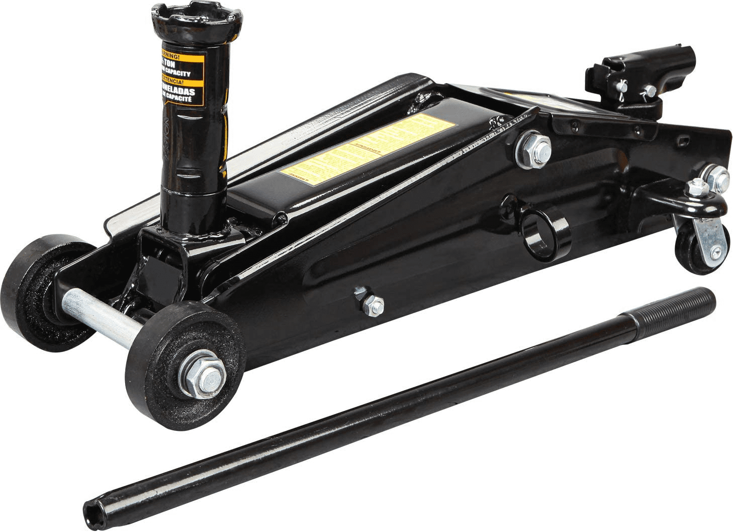 HPDAVV 3Ton Capacity Hydraulic Trolley Service/Floor Jack for SUV Trucks Workshop Black