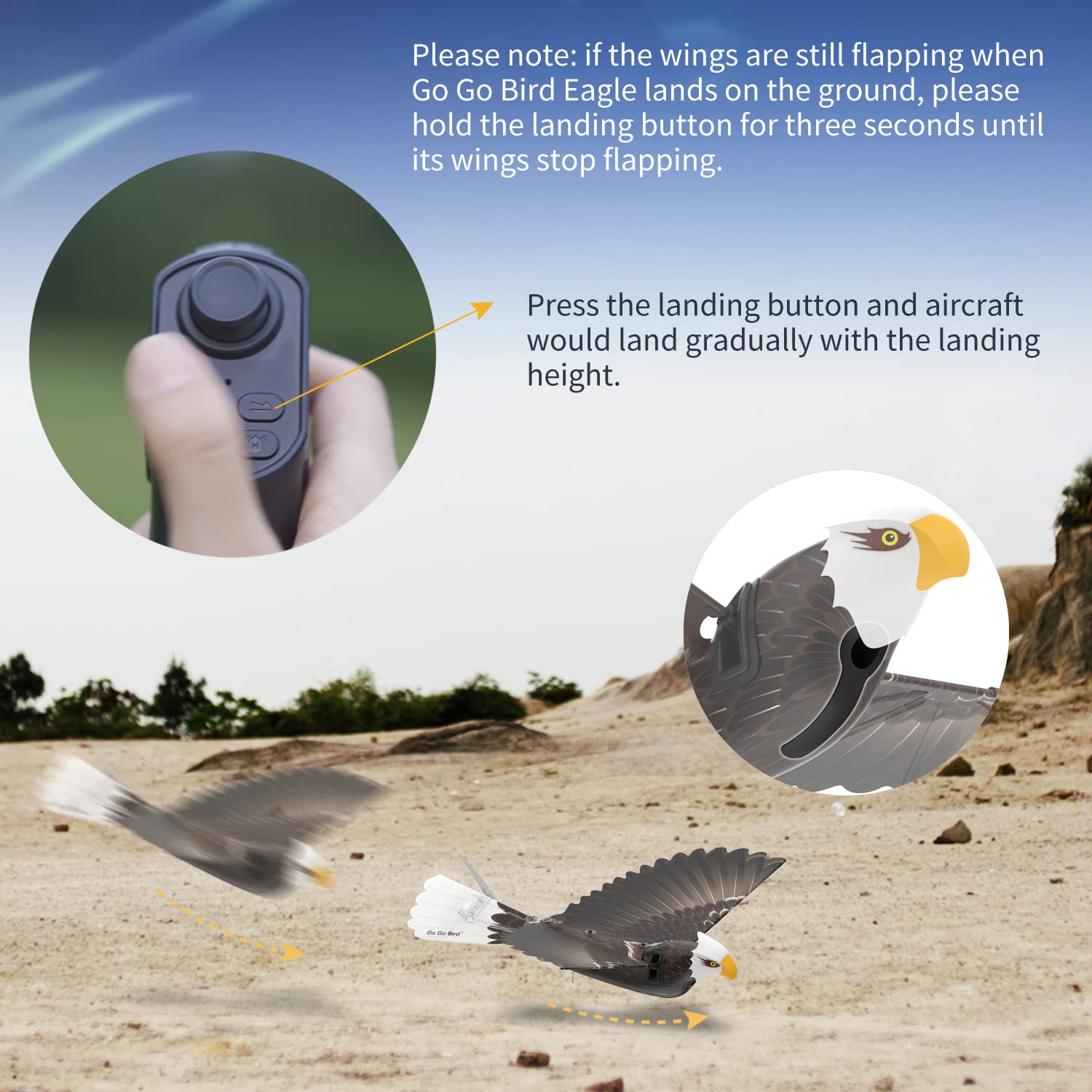 HANVON Go Bird Eagle Helicopter