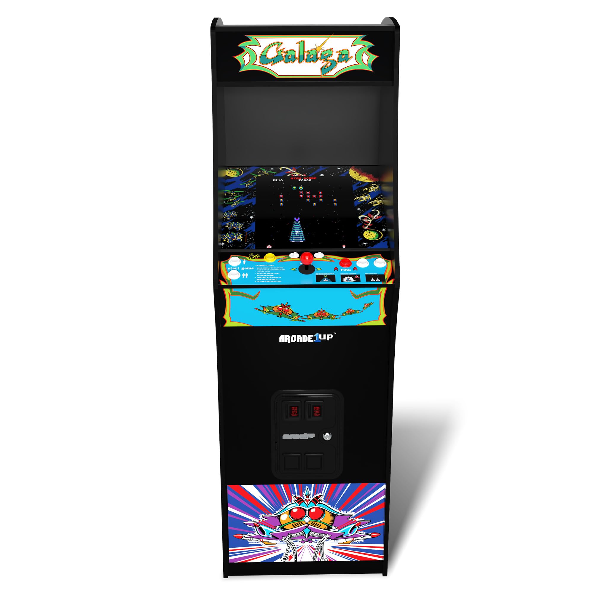 Arcade1Up Machine 5 Foot Tall Stand Up Cabinet