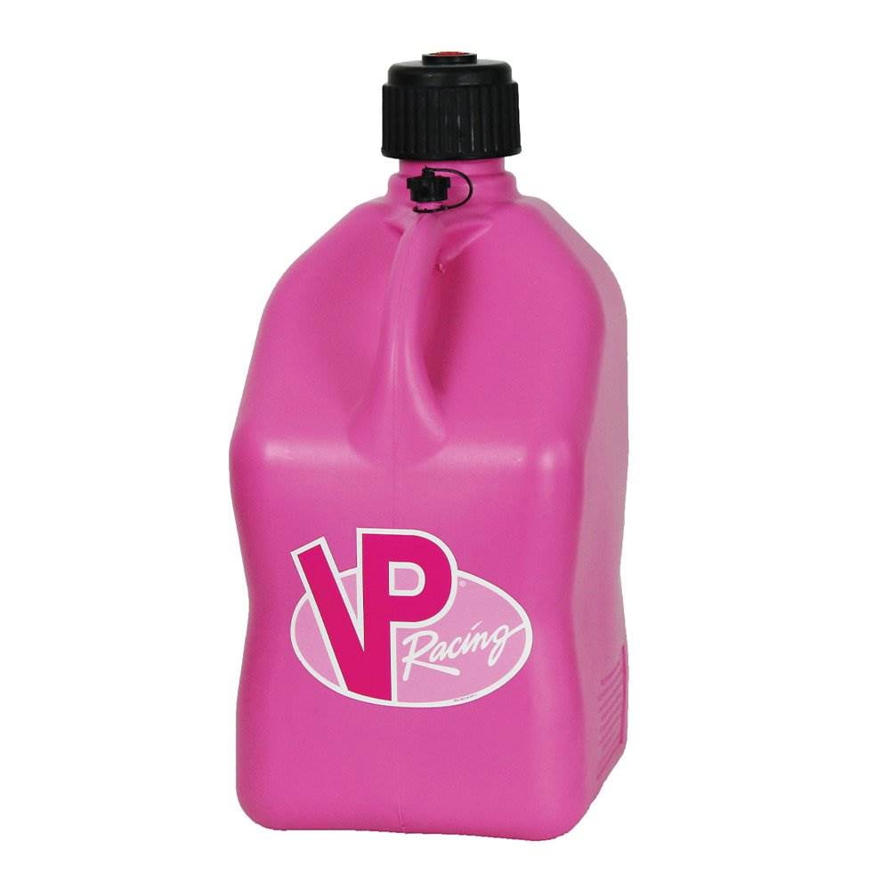 VP Racing Fuels 5.5 Gal Utility Jugs (2 Pack) w/ 14 In Standard Hose, Pink