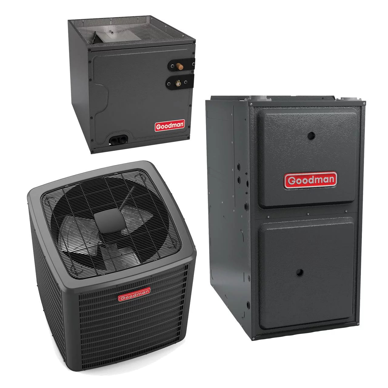 Goodman Classic Series 2.5 Ton 15 SEER2 80,000 Btu 92% Afue Gas System (9-Speed Motor 21