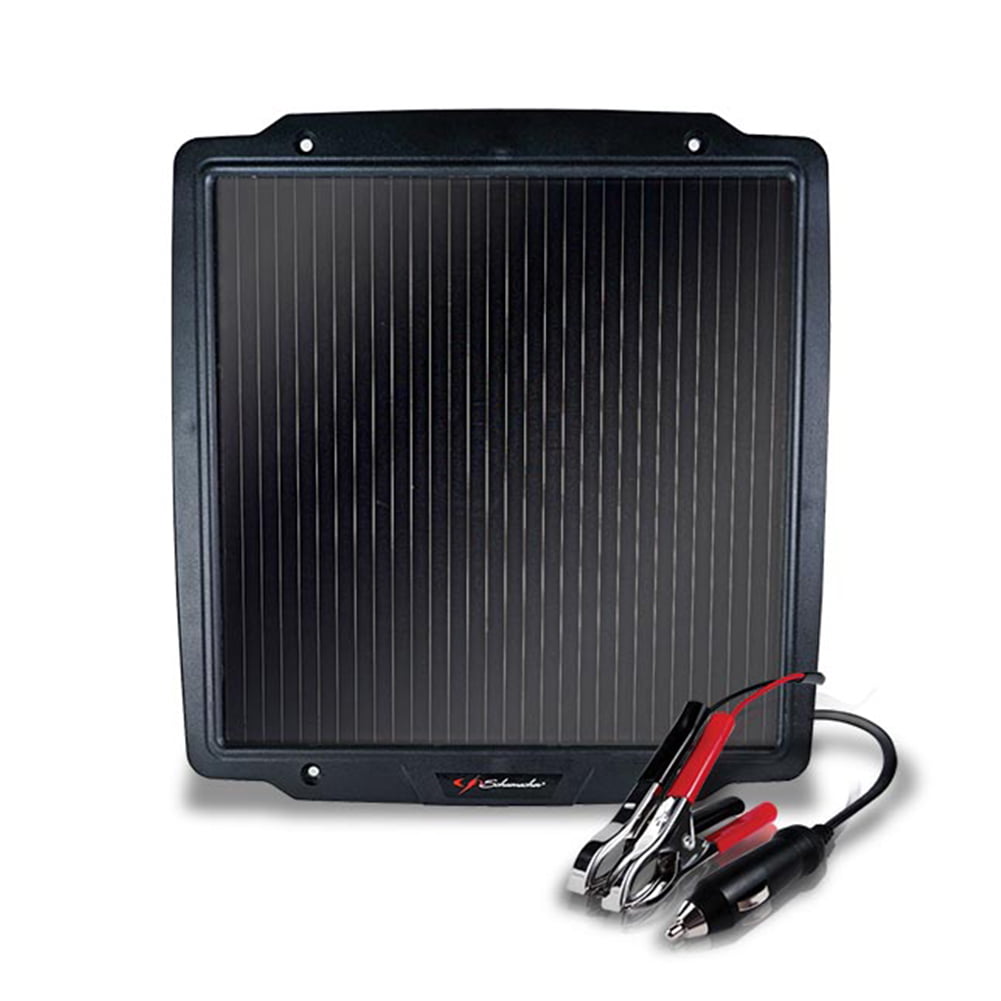 Schumacher Solar Battery Charger and Maintainer- 4.8 Watt, 12V