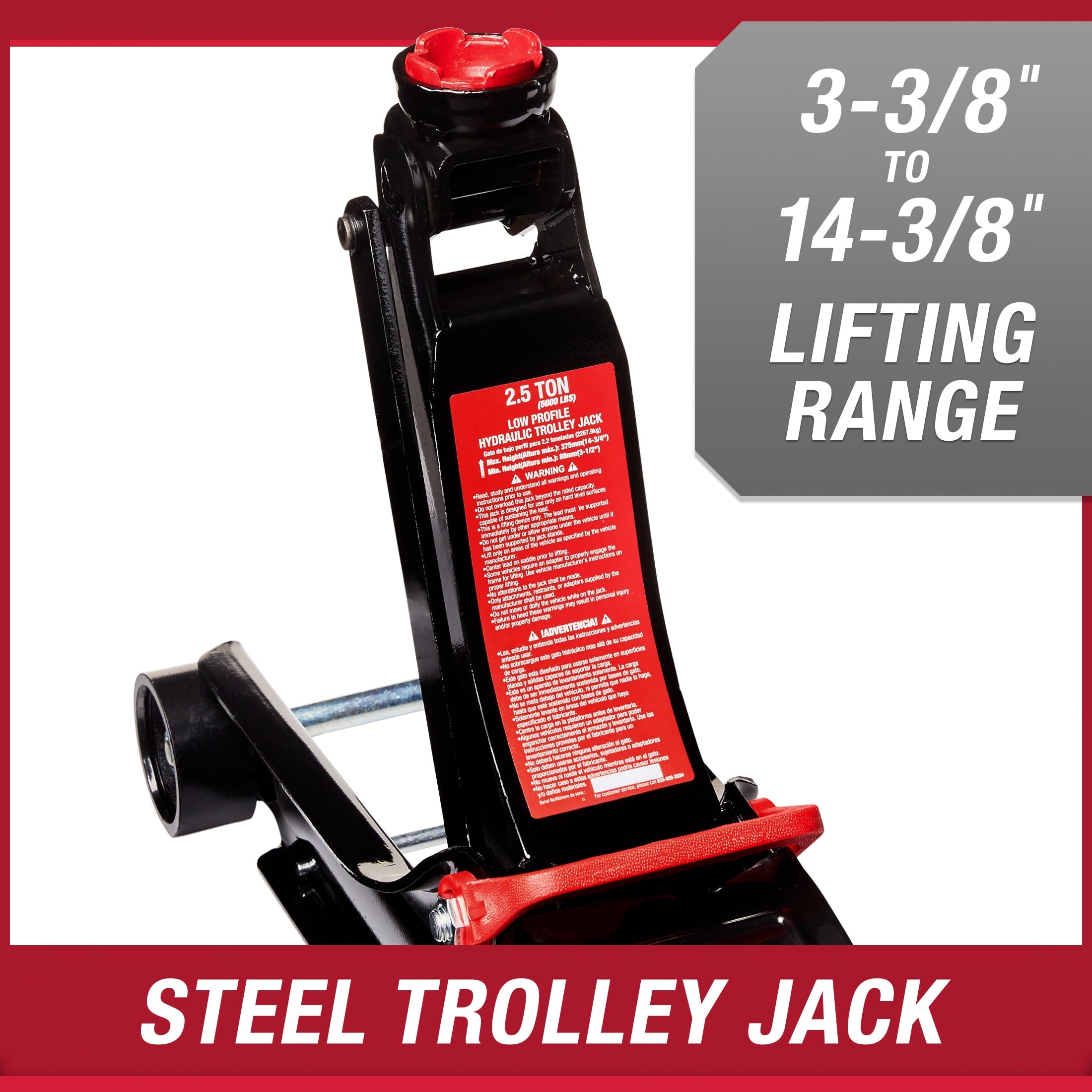 Hyper Tough 2.5-Ton Low Profile Jack