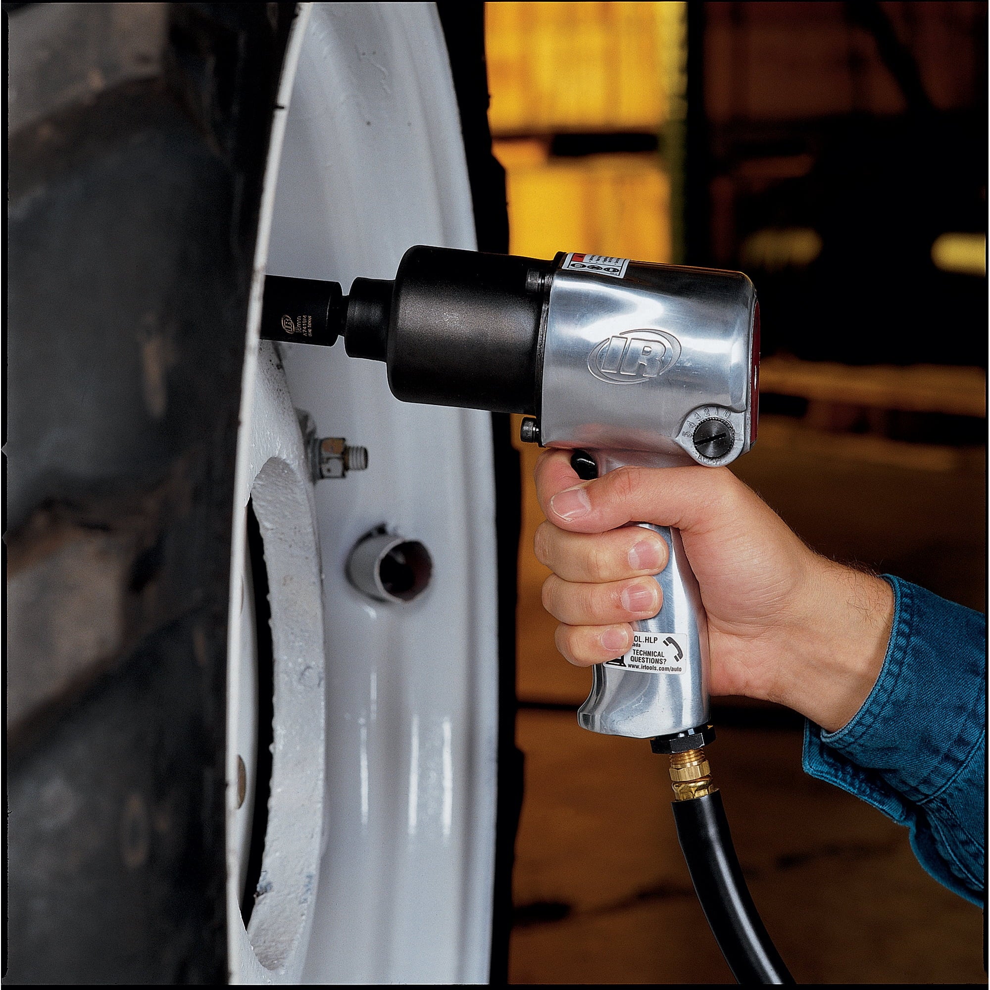 INGERSOLL-RAND 231C Air Impact Wrench, 1/2 In. Dr., 8000 rpm