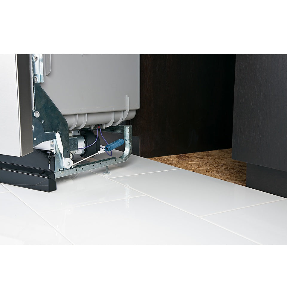 GE - Top Control Built-In Stainless Steel Tub Dishwasher with Sanitize Cycle, 51 dba - Custom Panel Ready