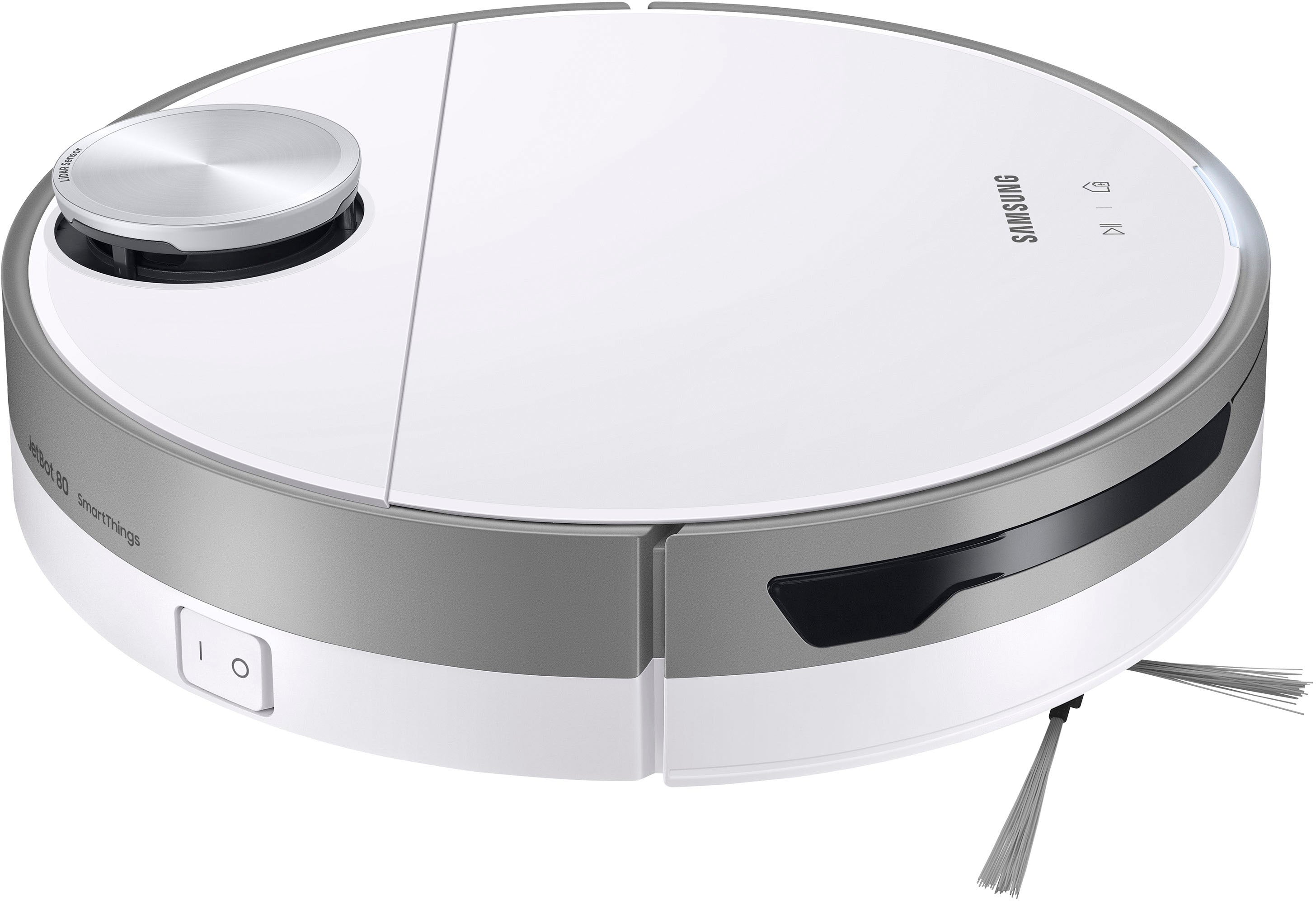 Samsung - Jet Bot Robot Vacuum with Intelligent Power Control - White