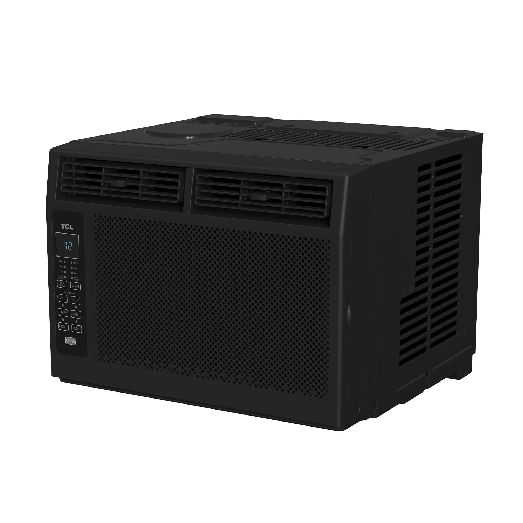 TCL 5，000 BTU Window Air Conditioner， 150 sq. ft.， LED Display， Included Remote， Black， W5W3M-B