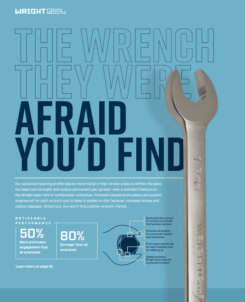 Wright Tool 14 Pc. 12 Pt Black Combination Wrench Set 3/8 To 1-1/4 In.