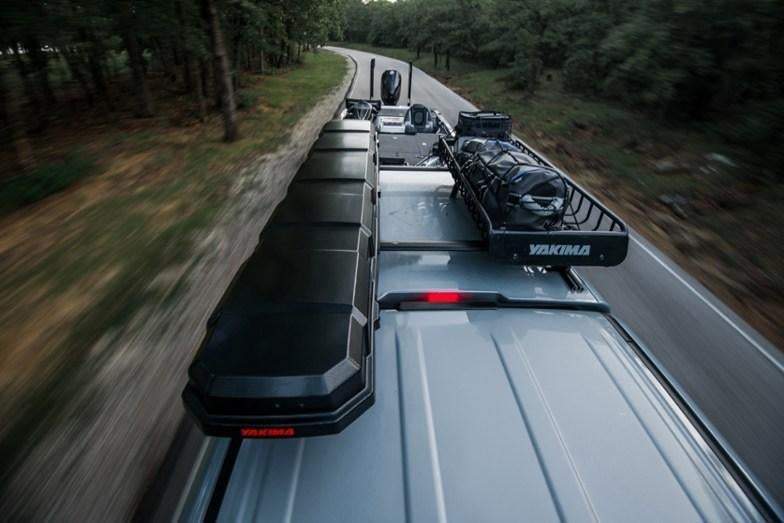 YAKIMA TopWater Rooftop Fishing Rod Box - 8004088