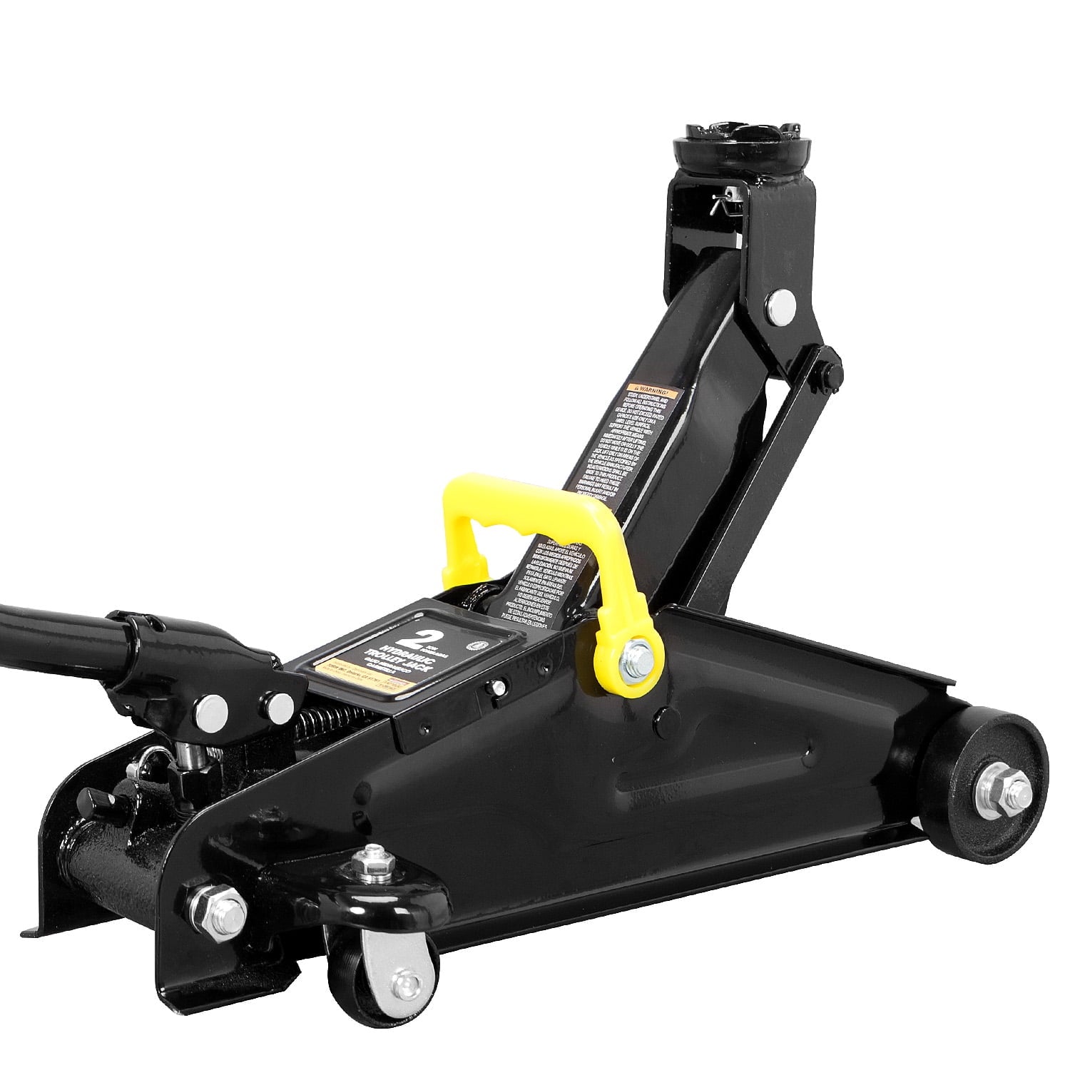 Torin Hydraulic Trolley Service/Floor Jack Combo with 2 Jack Stands, 2 Ton (4,000 lb) Capacity, Black, W8201-B