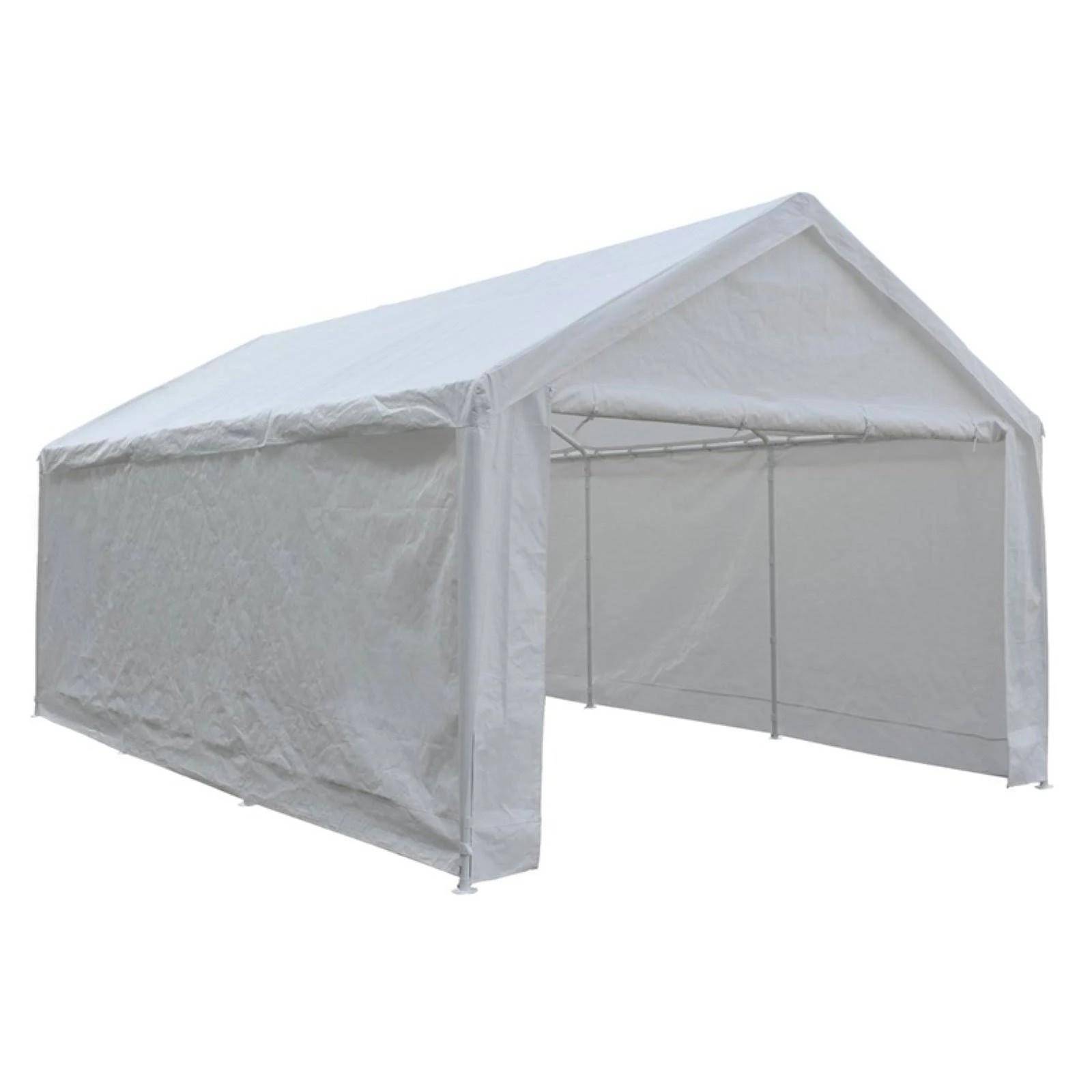 Abba Patio 12 x 20-Feet Duty Carport, Car Canopy Shelter with Removable