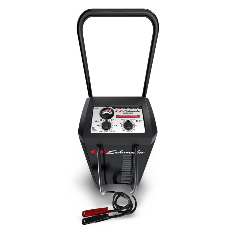 Schumacher 10/25/50/250A 6/12V Manual Wheel Charger