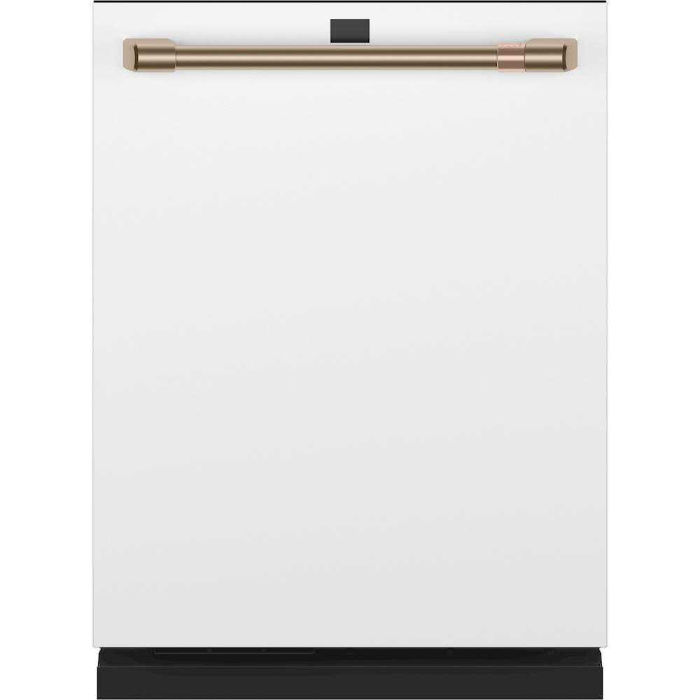 Café - Top Control Built-In Dishwasher with Stainless Steel Tub, 3rd Rack, 39dBA - Matte white