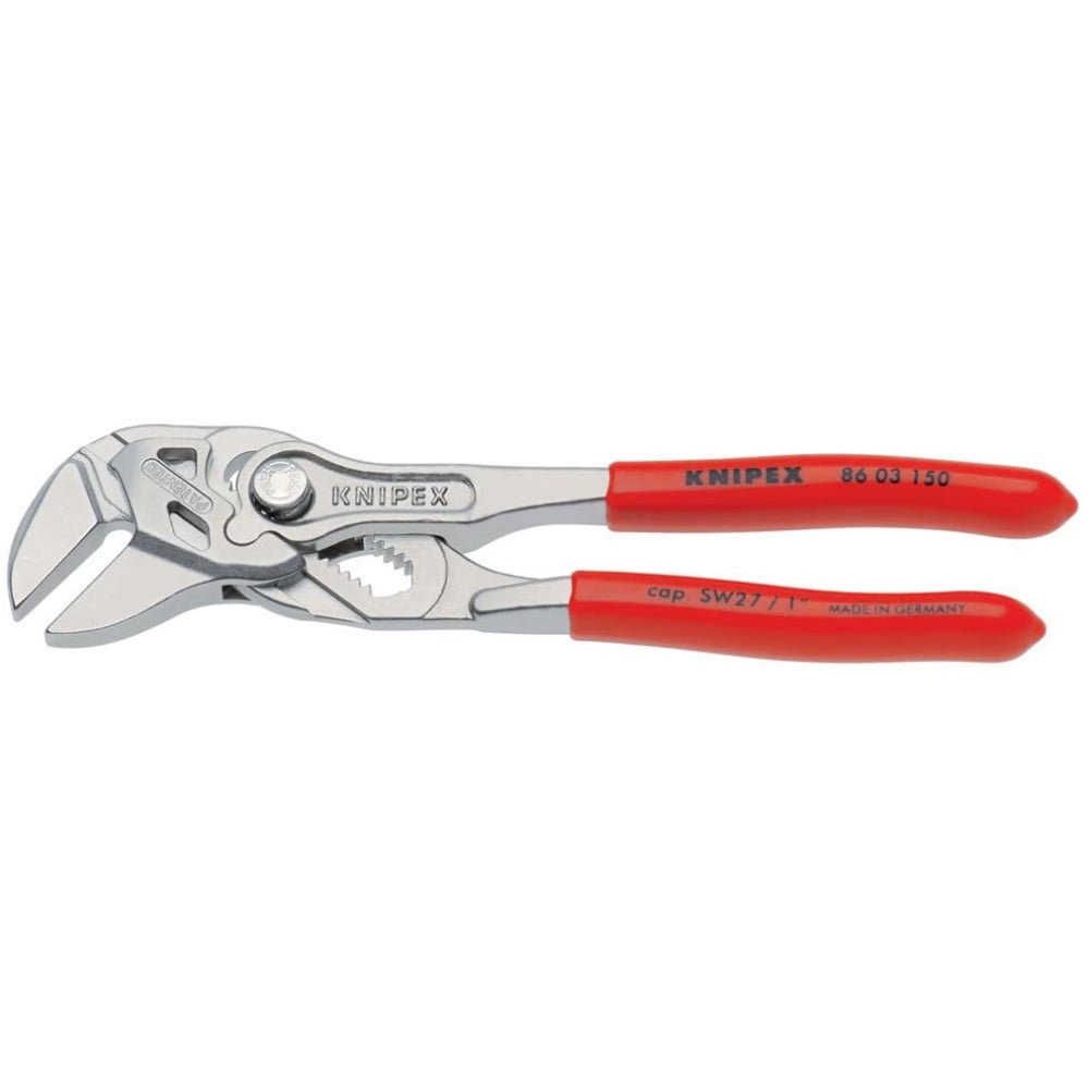 KNIPEX Tools 9K 00 80 45 US, Pliers Wrench 6, 7.25, and 10-Inch Set, 3-Piece