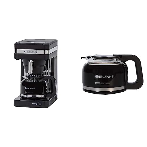 BUNN CSB2B Speed Brew Elite 10-Cup Coffee Maker, Black/SST
