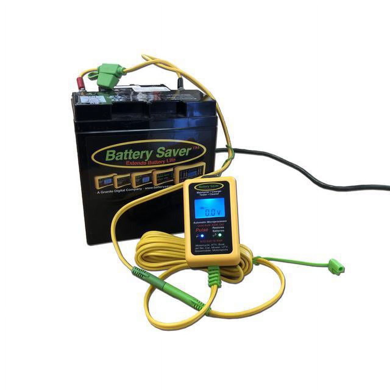 Battery Saver 6 & 12 Volt Micro-Maintainer, Charger and Tester (10 Watt) 1000