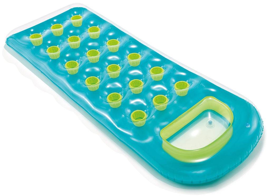 Intex 18-Pocket Suntanner Inflatable Pool Mats