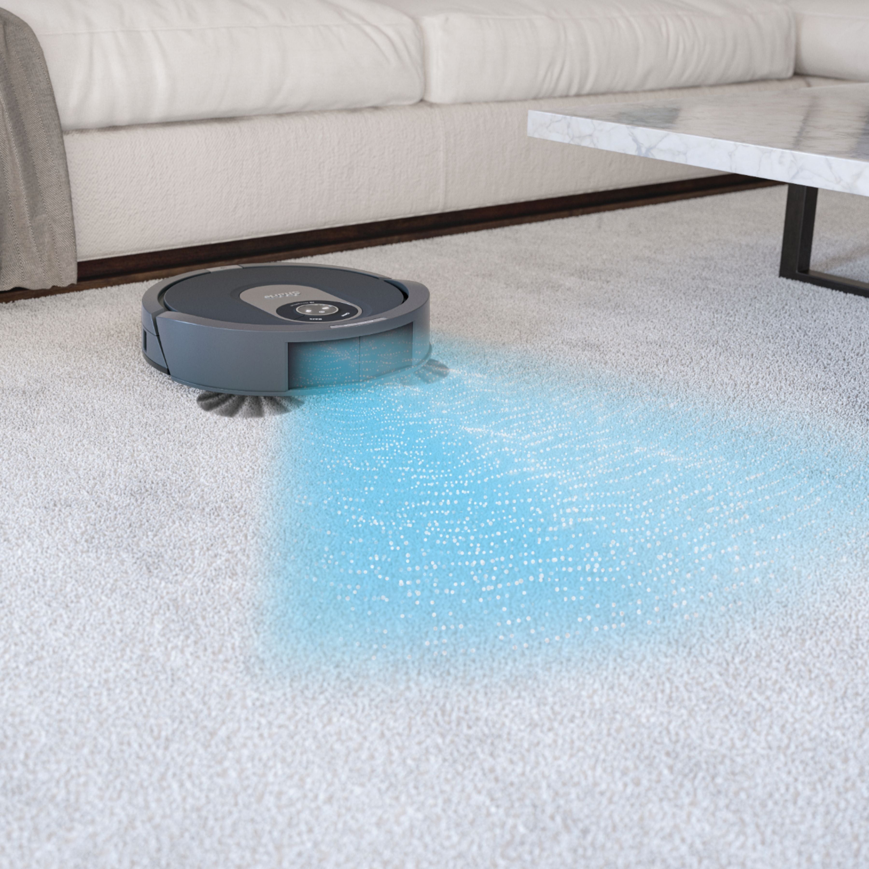 Shark - AI Robot Vacuum RV2001 with Self Cleaning Brushroll, Object Detection, Wi Fi - Gray