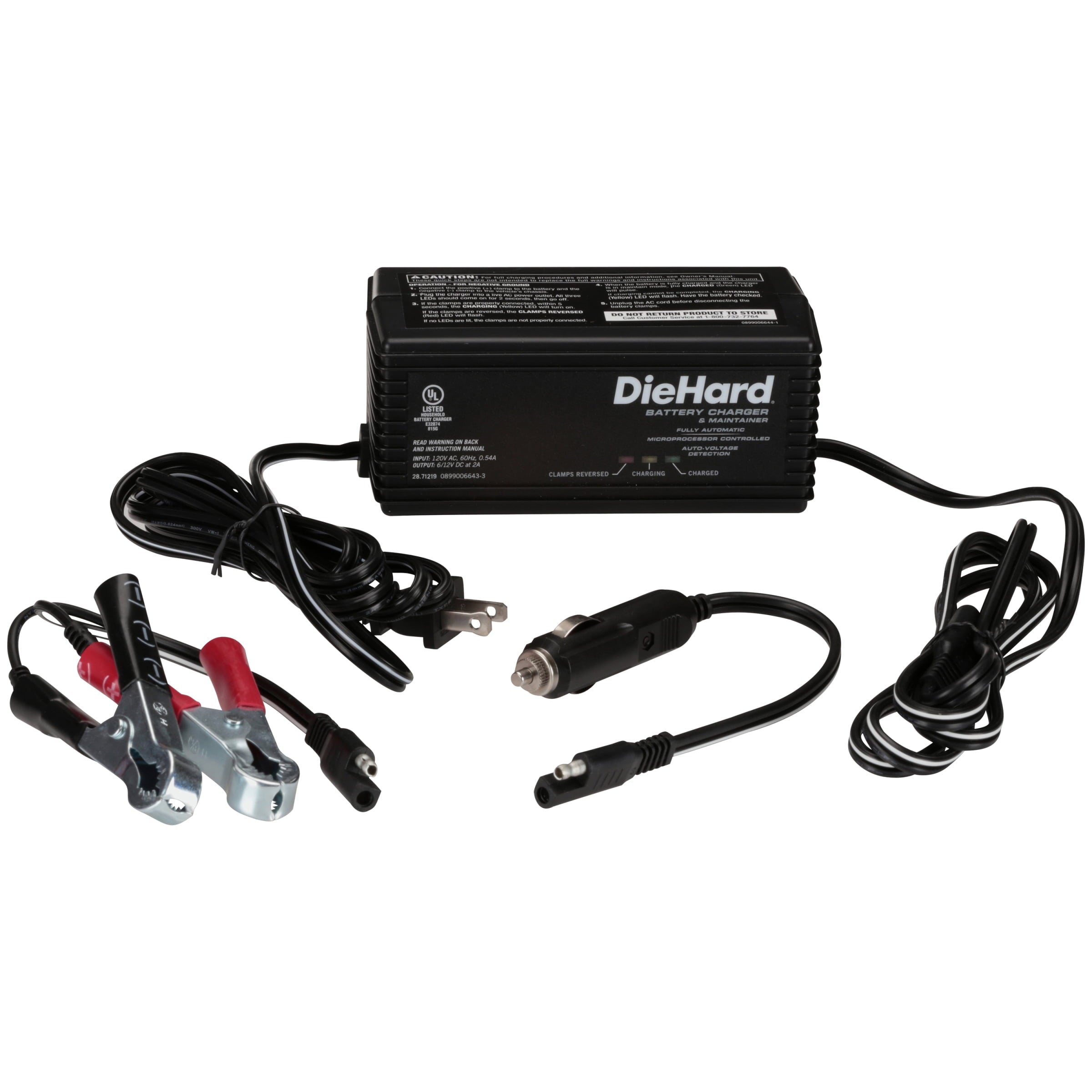 DieHard® 6V/12V Battery Charger & Maintainer