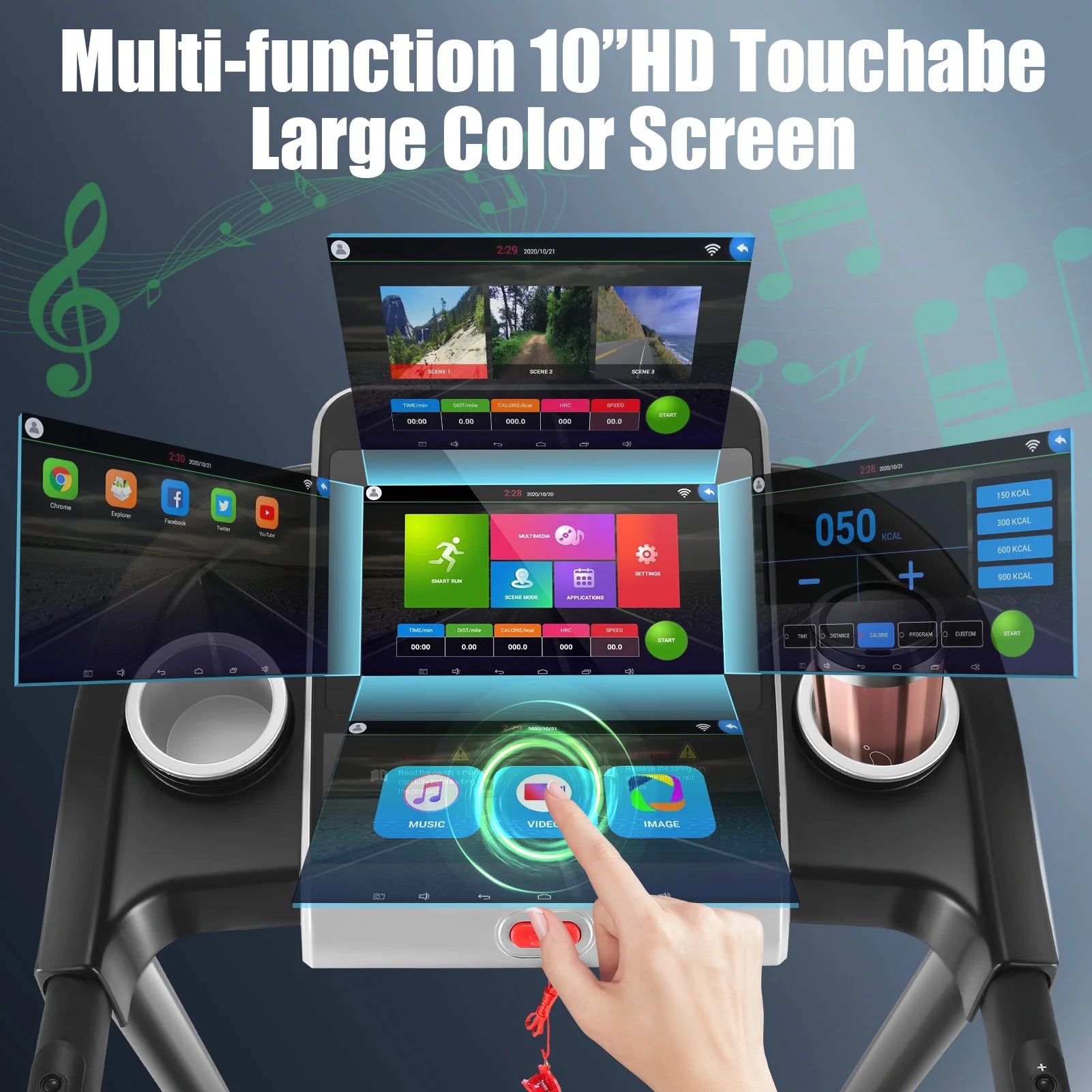 Simpfree Treadmill with 10