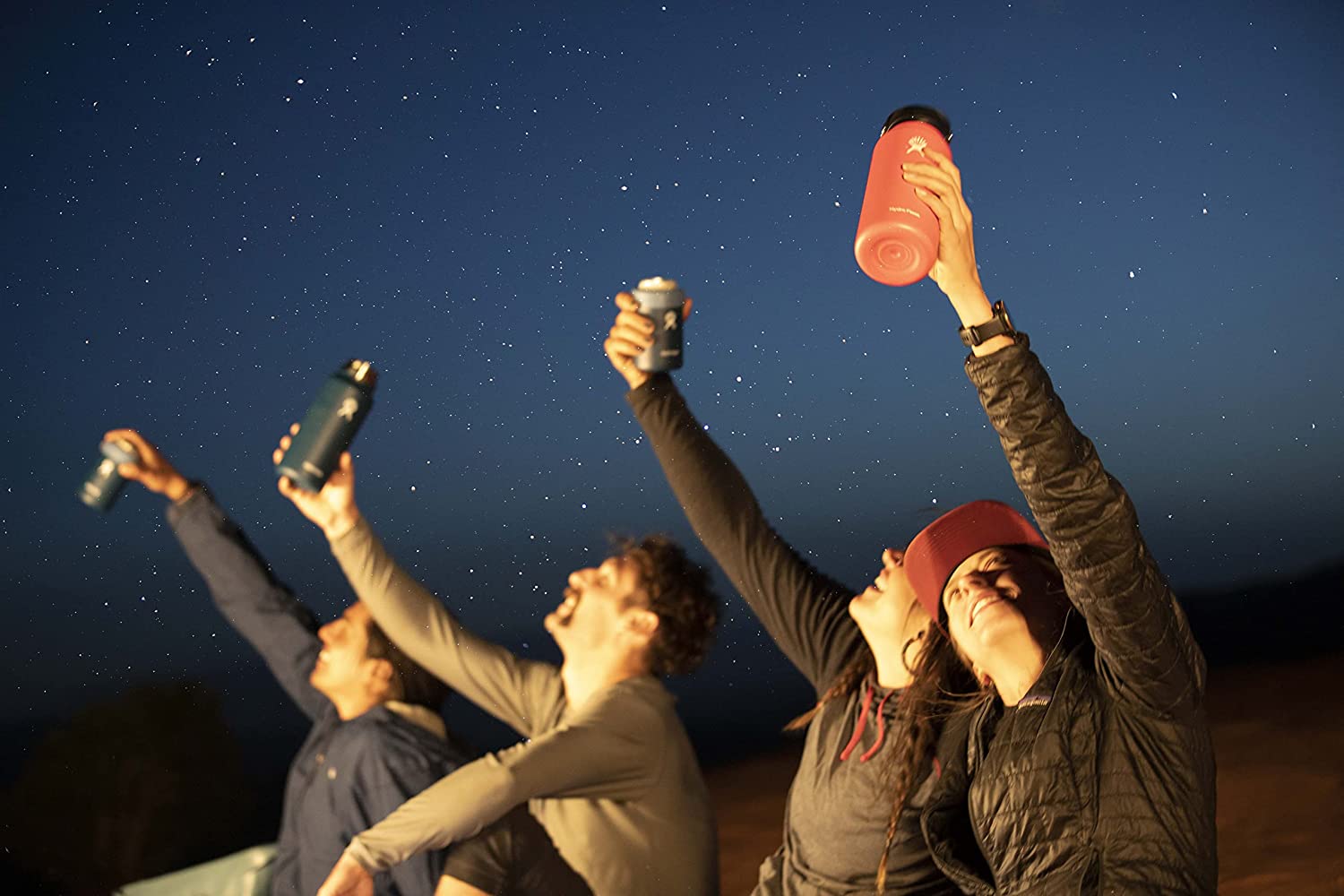 Hydro Flask 40oz Wide Mouth Bottle (White)